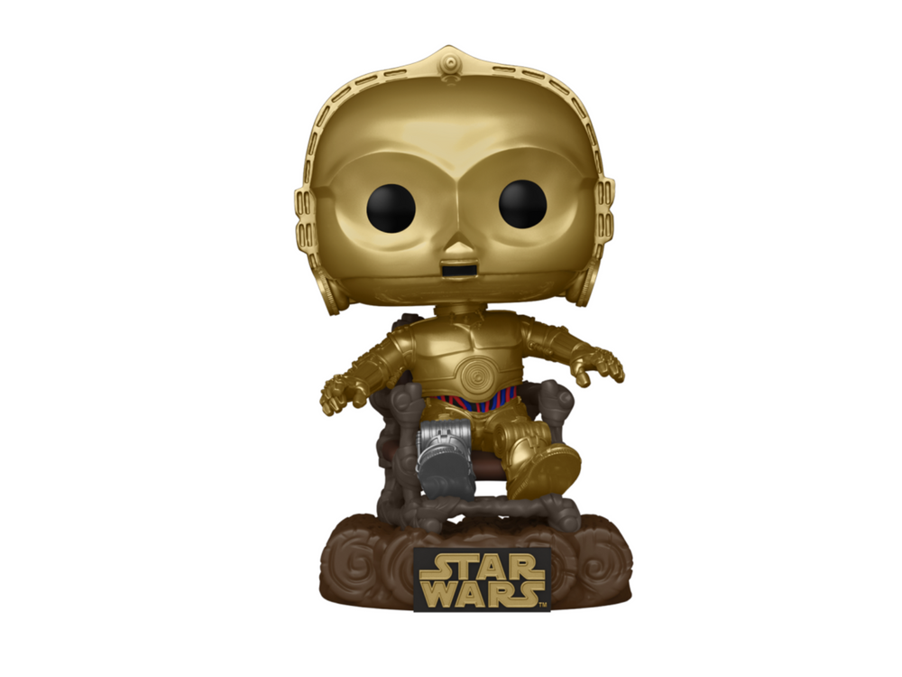 Star Wars: Return of the Jedi 40th Anniversary - C3P0 in chair Pop! Vinyl