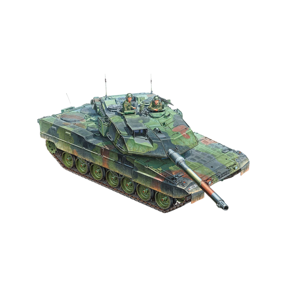 TAMIYA 1/35 LEOPARD 2 A7V SELF BUILD KIT