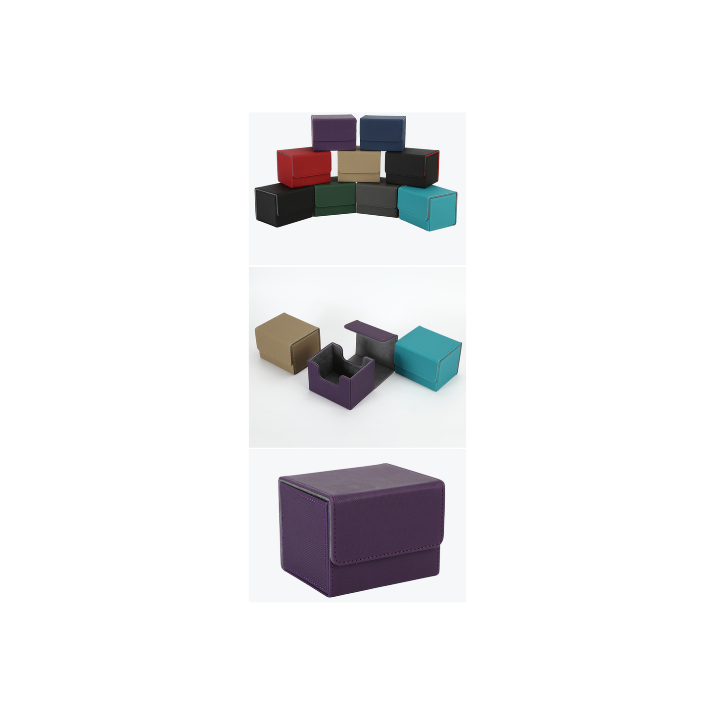 
                  
                    TCG Custom leather Magnetic Deck Box 100+
                  
                