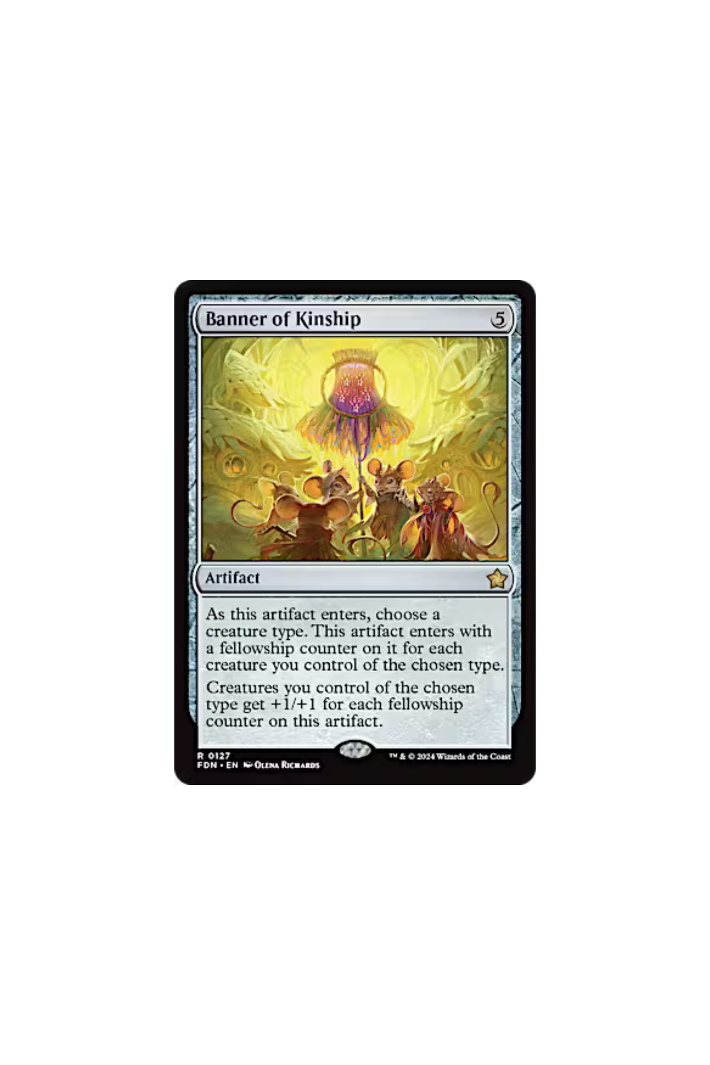 Magic the Gathering Foundations: Banner of Kinship (0127)-Magic The Gathering-ProHobbies