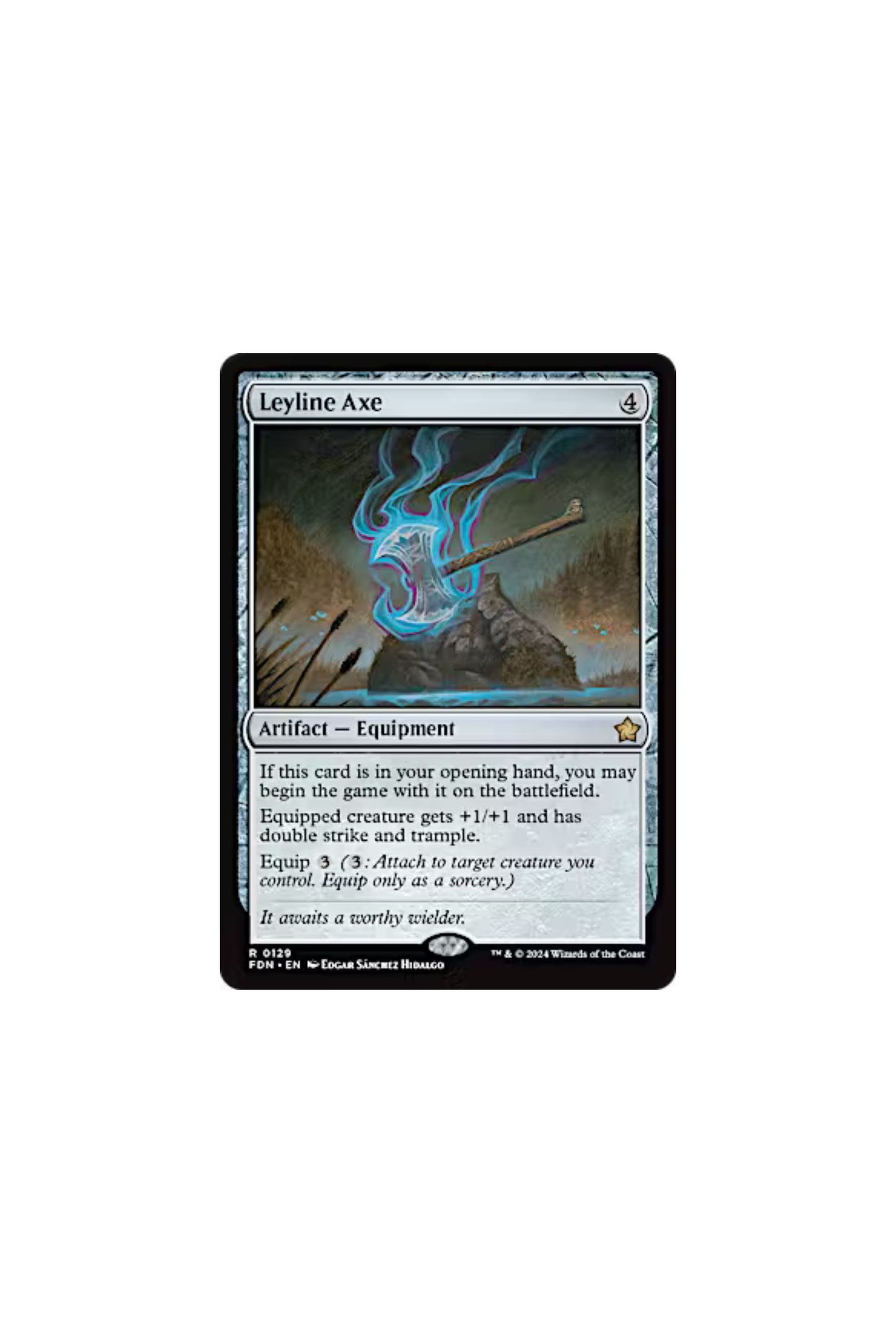 Magic the Gathering Foundations: Leyline Axe (0129)-Magic The Gathering-ProHobbies