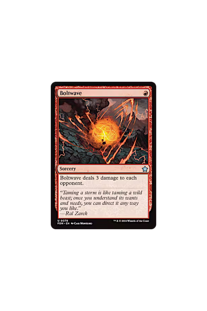 Magic the Gathering Foundations: Boltwave (0079)-Magic The Gathering-ProHobbies