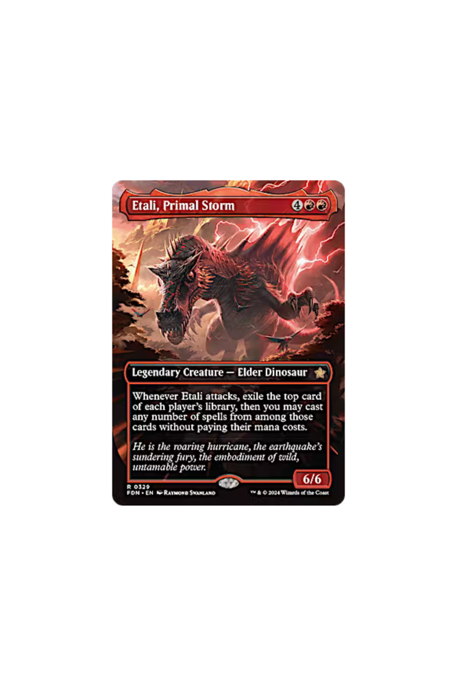 Magic the Gathering Foundations: Etali, Primal Storm (0329 - Borderless)-Magic The Gathering-ProHobbies