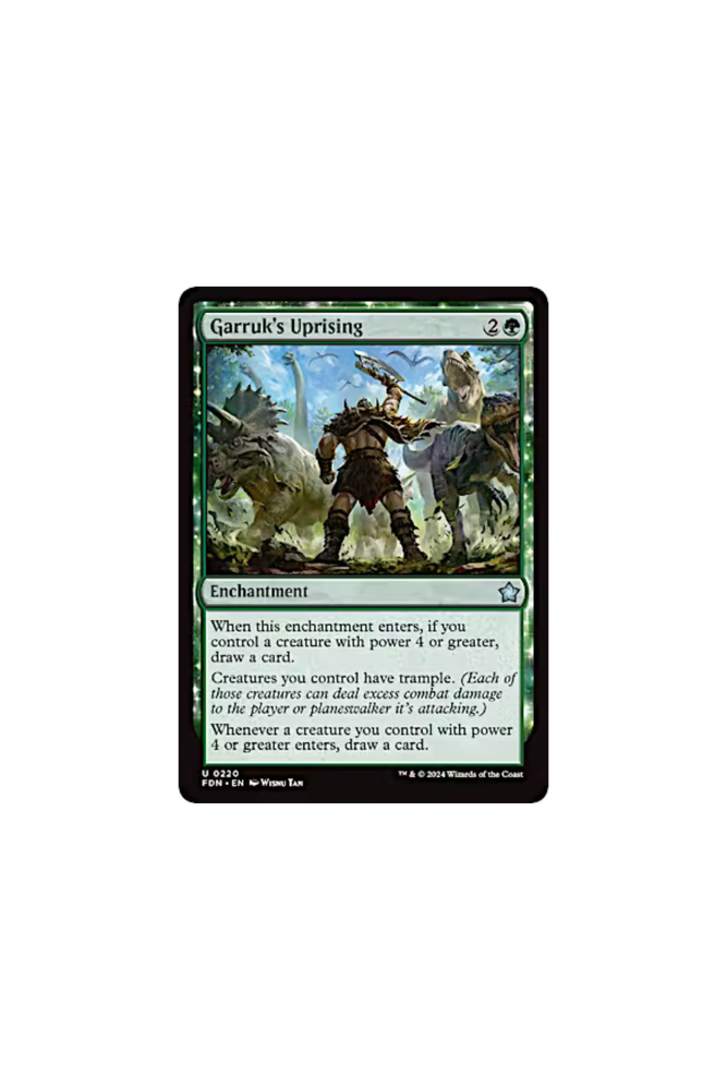 Magic the Gathering Foundations: Garruk's Uprising (0220)-Magic The Gathering-ProHobbies