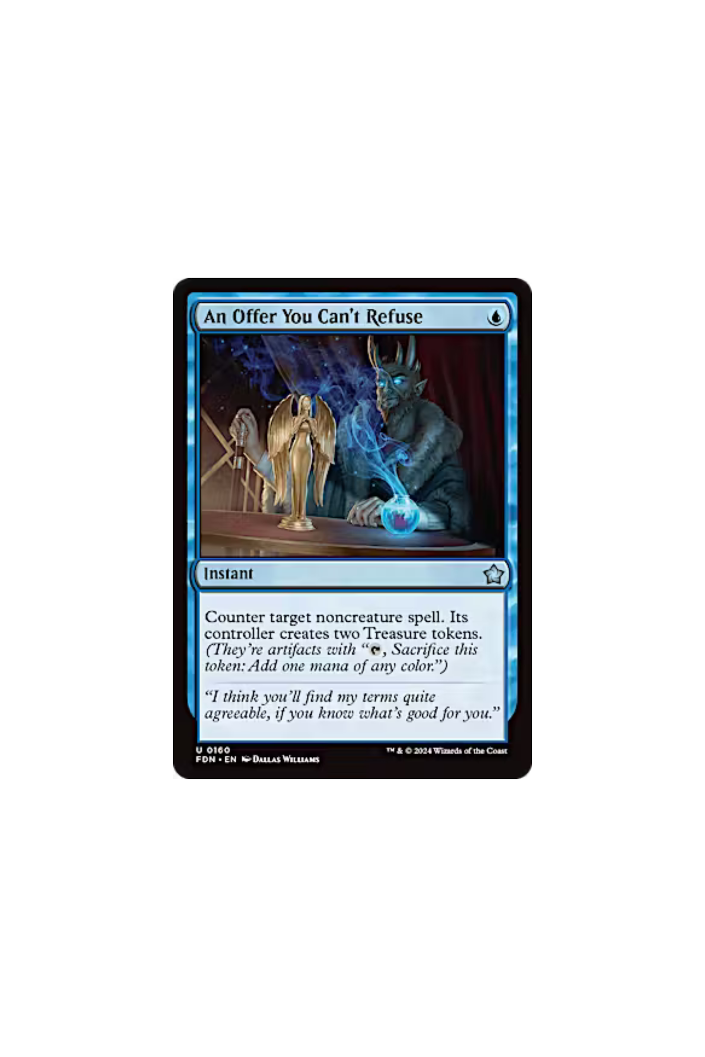 Magic the Gathering Foundations: An Offer You Can't Refuse (0160)-Magic The Gathering-ProHobbies