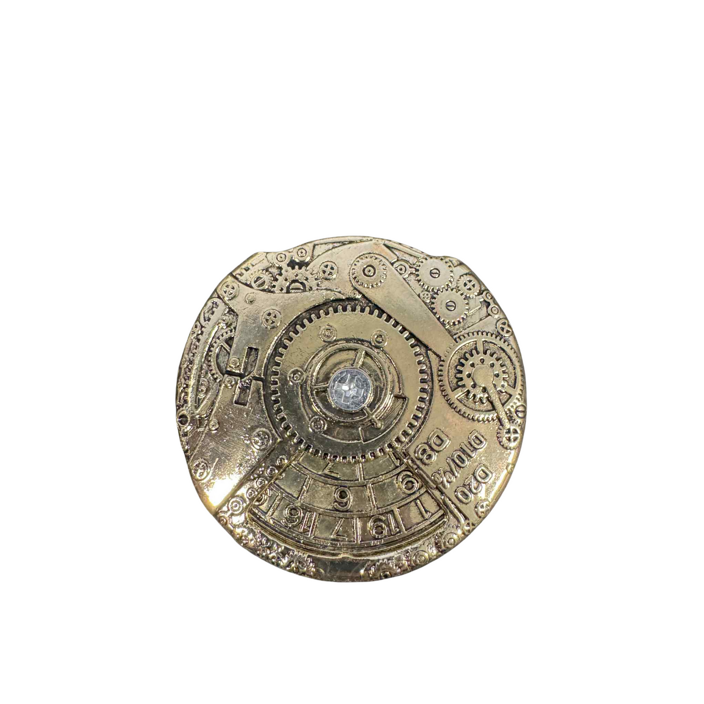 
                  
                    Steampunk Spinner die - D4, D6, D12 All in one! - 1pcs - 5 colours available!
                  
                