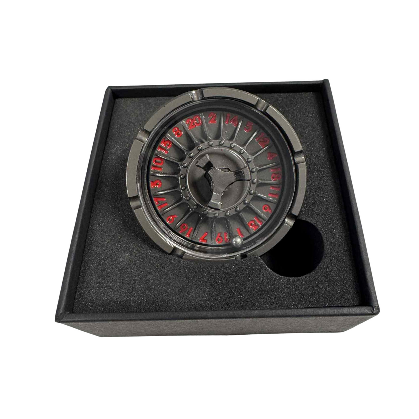
                  
                    Mini Metal Roulette D20 spinner - 2 Colours available!
                  
                