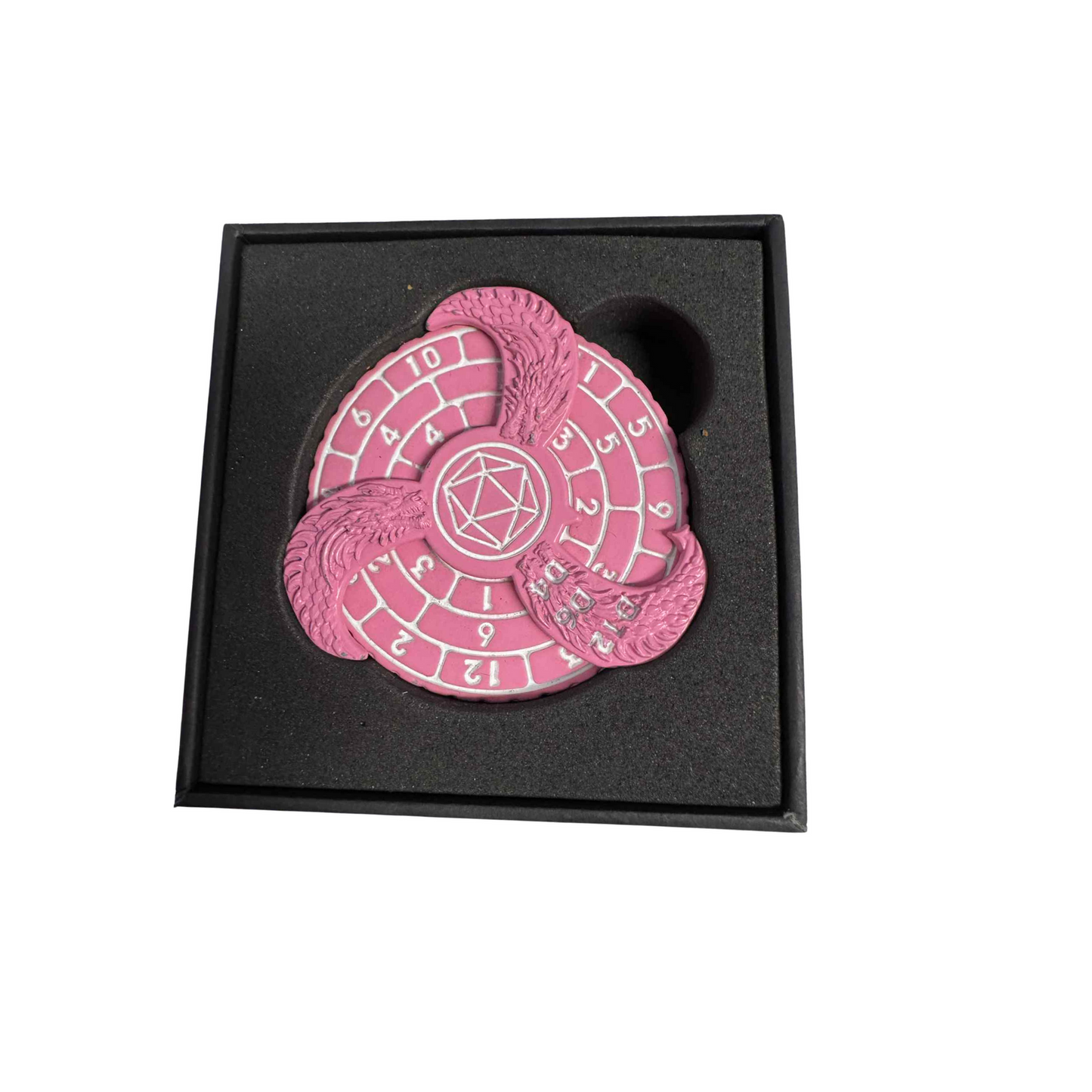 
                  
                    Dragon Metal Spinner Die || D8, D10, D20 All-in-one || 9 Colours Available!
                  
                