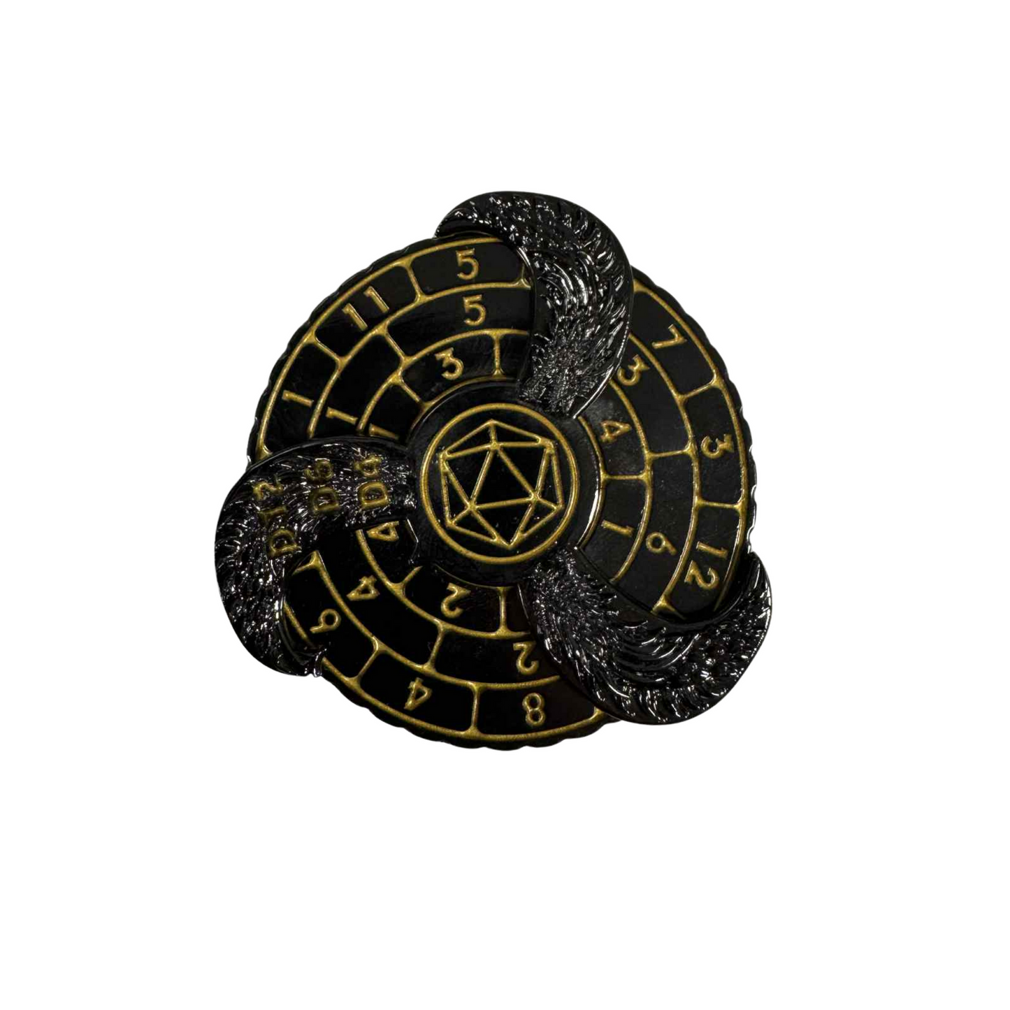 
                  
                    Dragon Metal Spinner Die || D8, D10, D20 All-in-one || 9 Colours Available!
                  
                