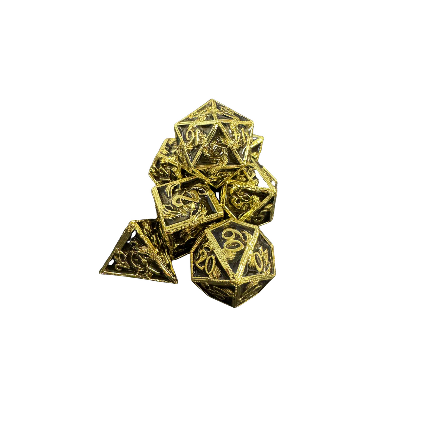 
                  
                    Skeleton 7pcs Metal Dice Set - 3 Colours Available!
                  
                
