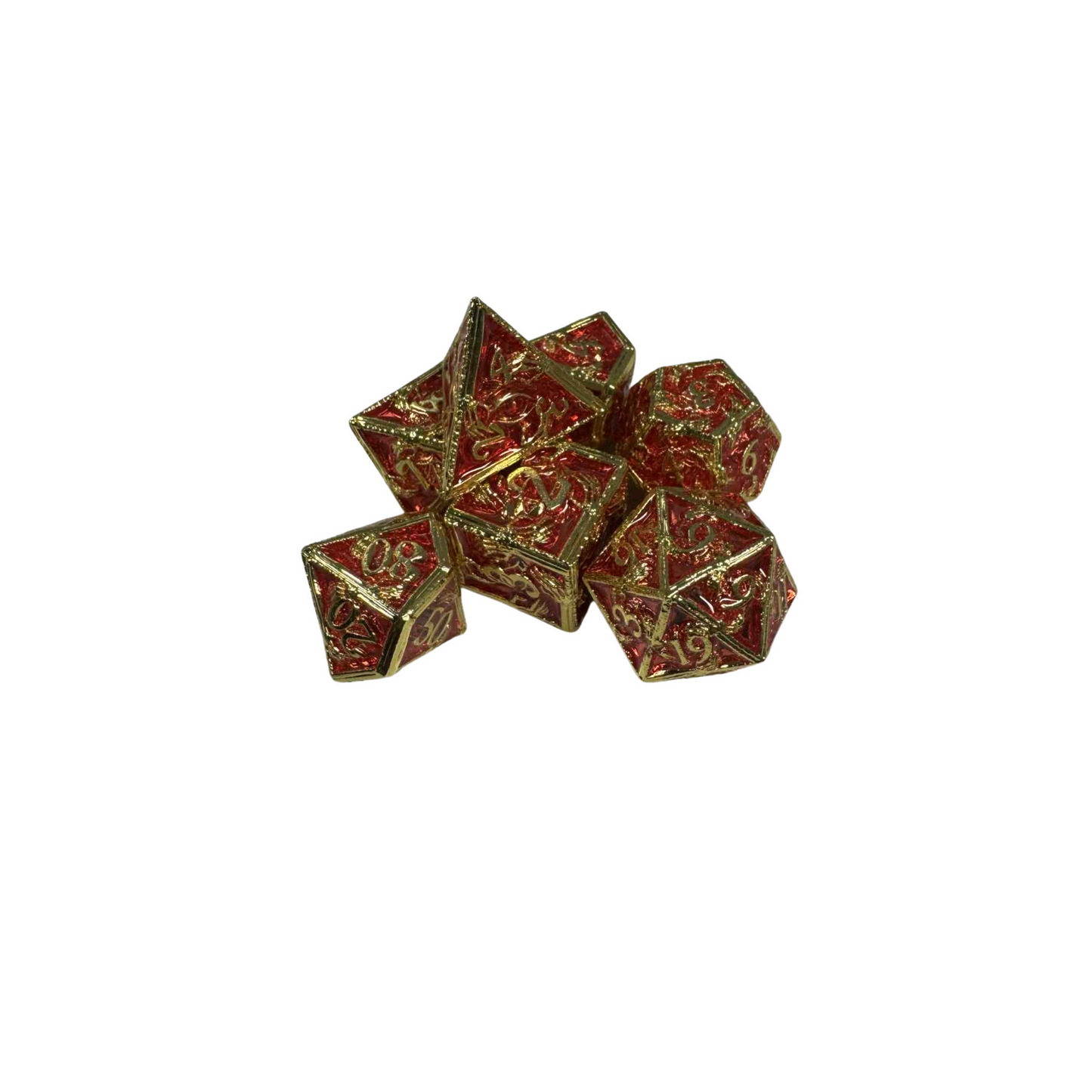 
                  
                    Skeleton 7pcs Metal Dice Set - 3 Colours Available!
                  
                