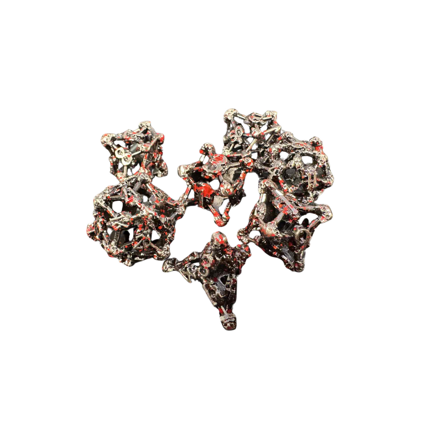 Hollow Bones - 7pcs Dice Set - 2 Colours Available!