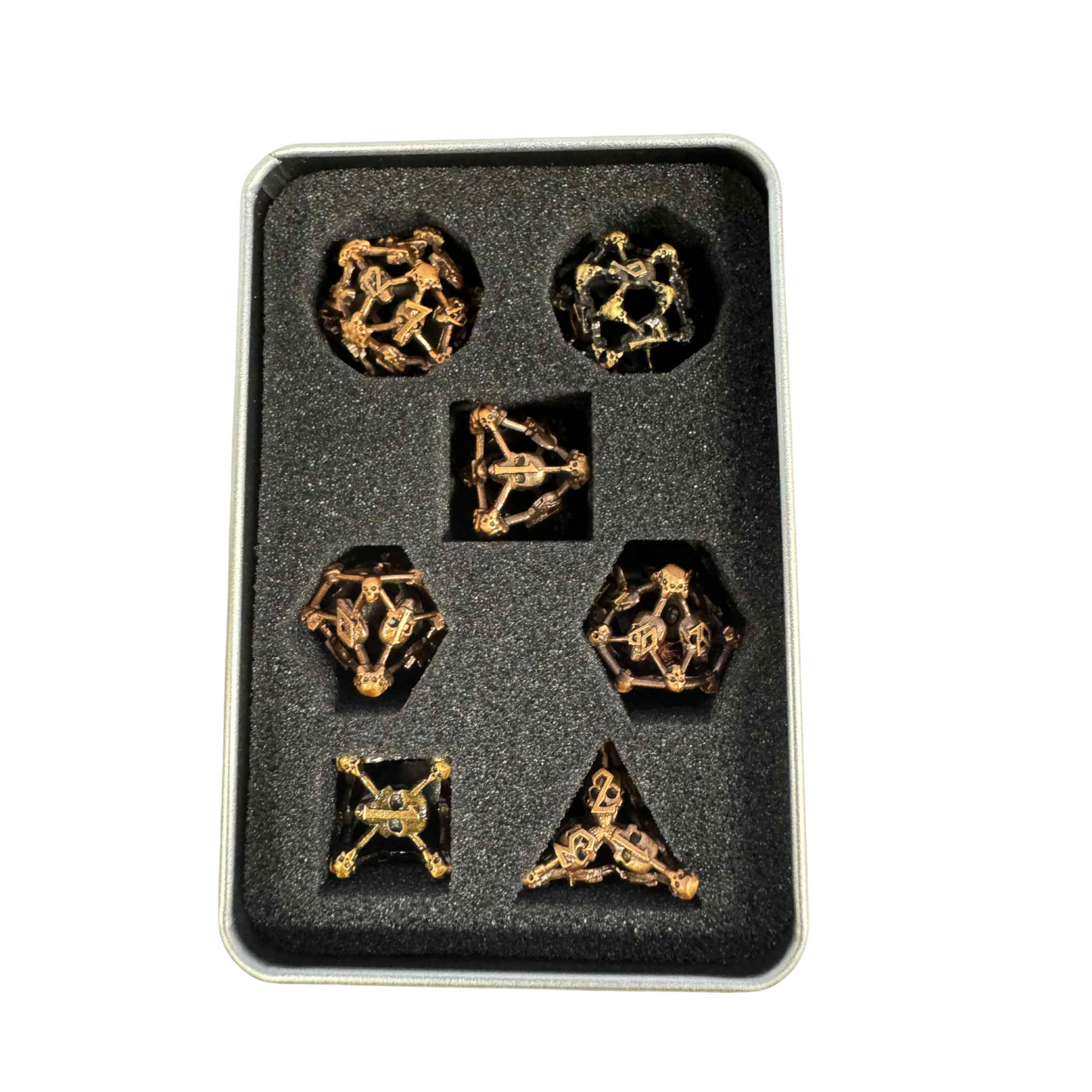 
                  
                    Hollow Bones - 7pcs Dice Set - 2 Colours Available!
                  
                