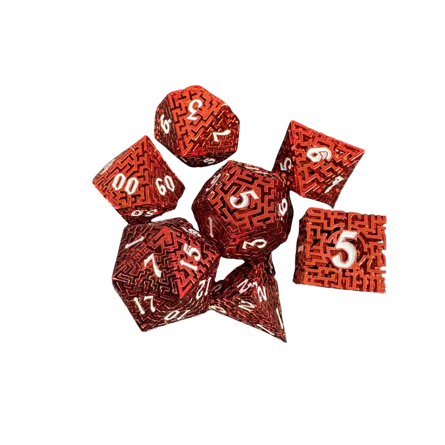 
                  
                    Maze Runner - Metal 7pcs Dice Set - 2 Colours available!
                  
                