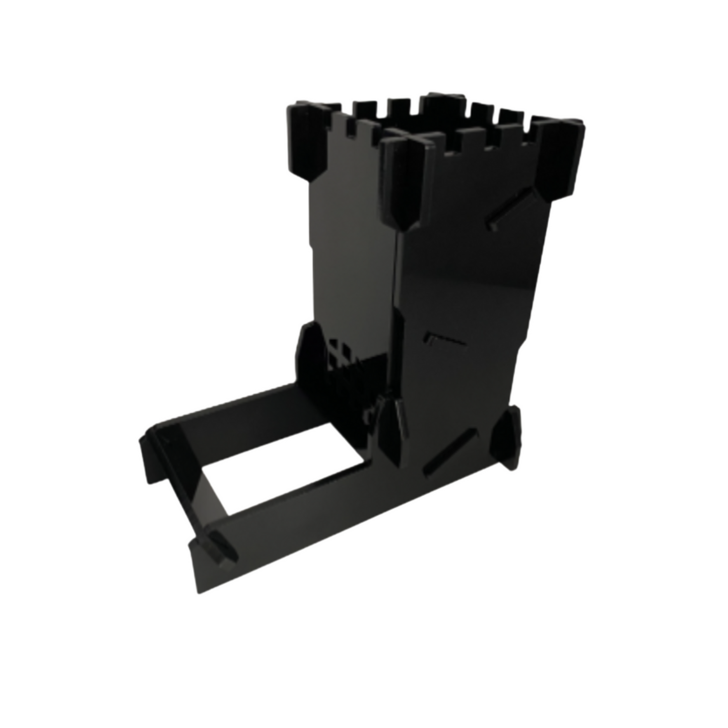 Black Acrylic Dice Tower