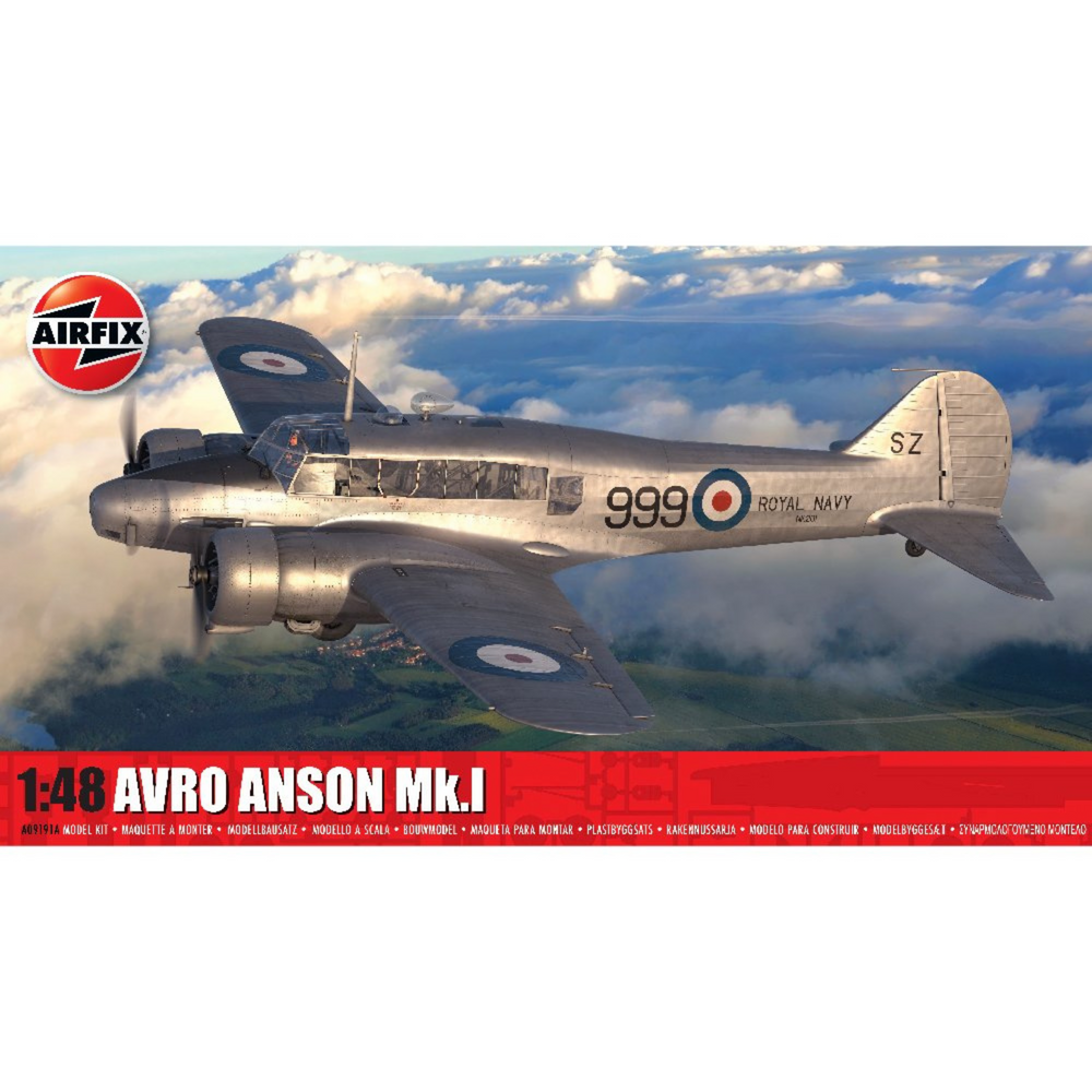 AIRFIX AVRO ANSON MK.I SELF BUILD KIT