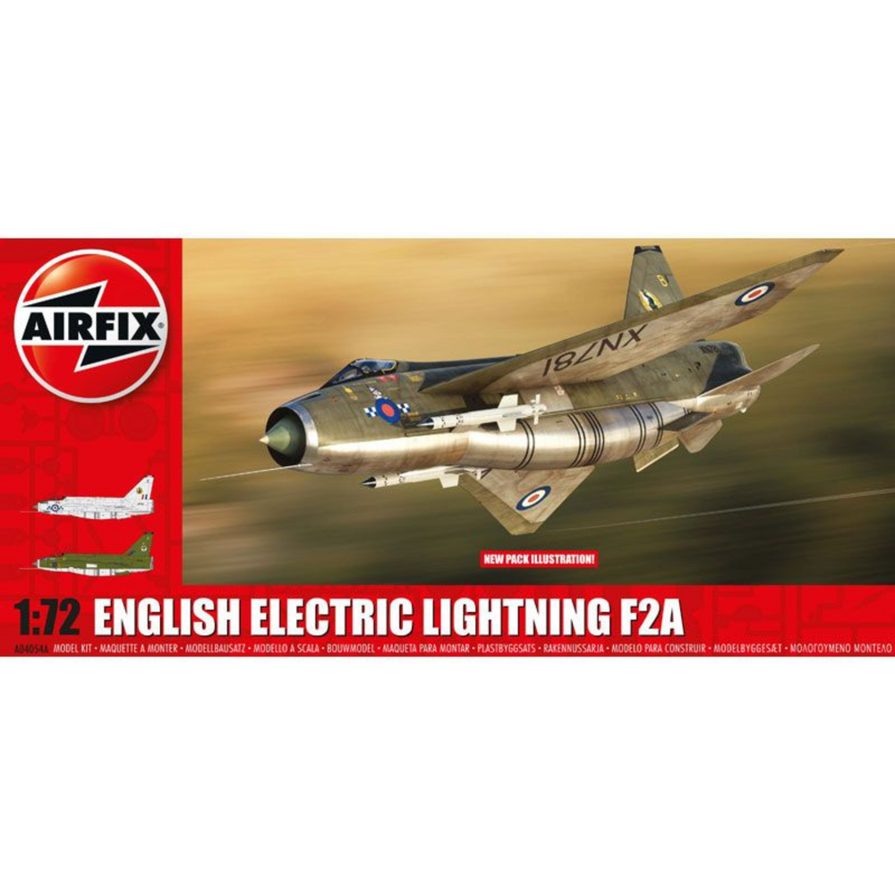AIRFIX ENGLISH ELECTRIC LIGHTNING F2A SELF BUILD KIT