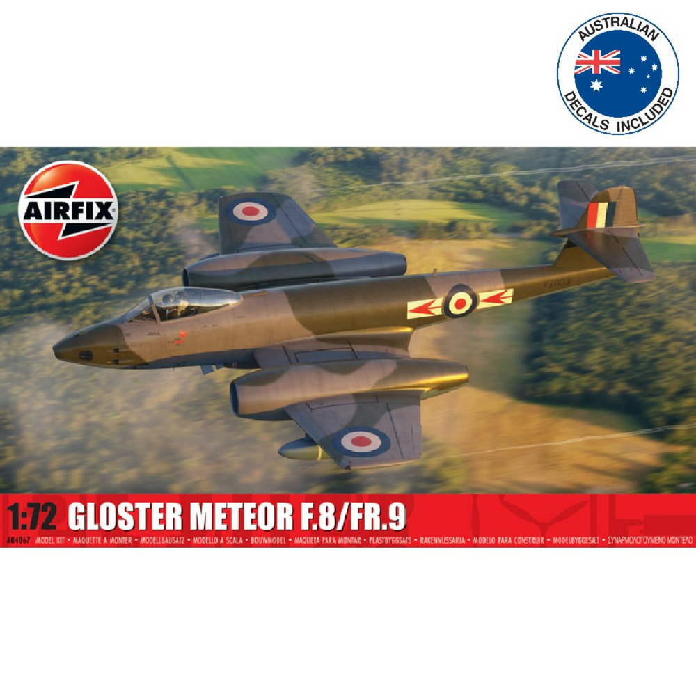 AIRFIX GLOSTER METEOR F.8/FR.9 SELF BUILD KIT