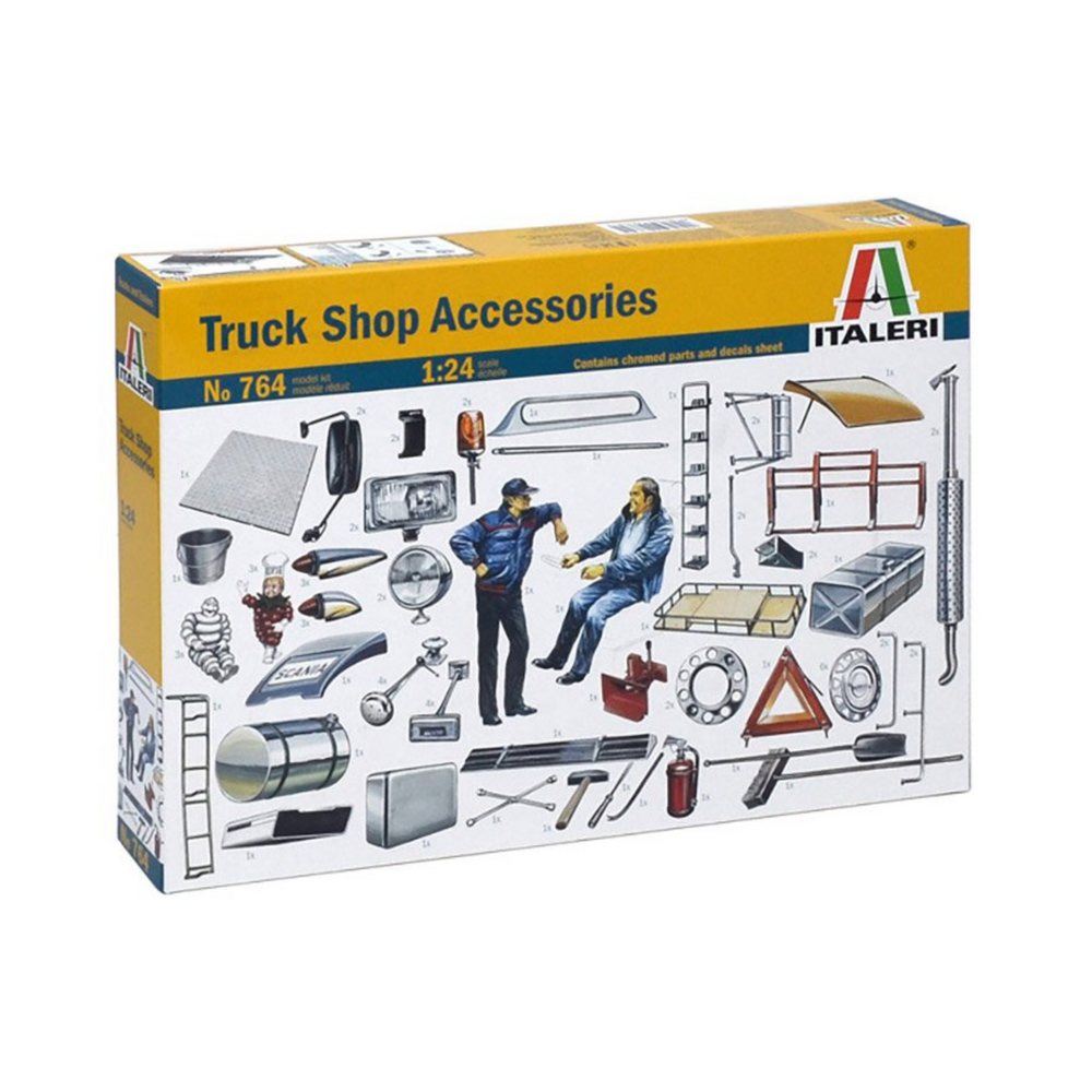
                  
                    ITALERI TRUCK ACCESSORIES 1:24 SELF BUILD KIT
                  
                