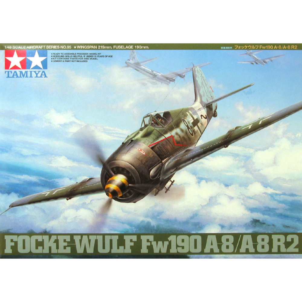 TAMIYA FOCKE-WULF FW190 A-8/A-8 R2 SELF BUILD KIT