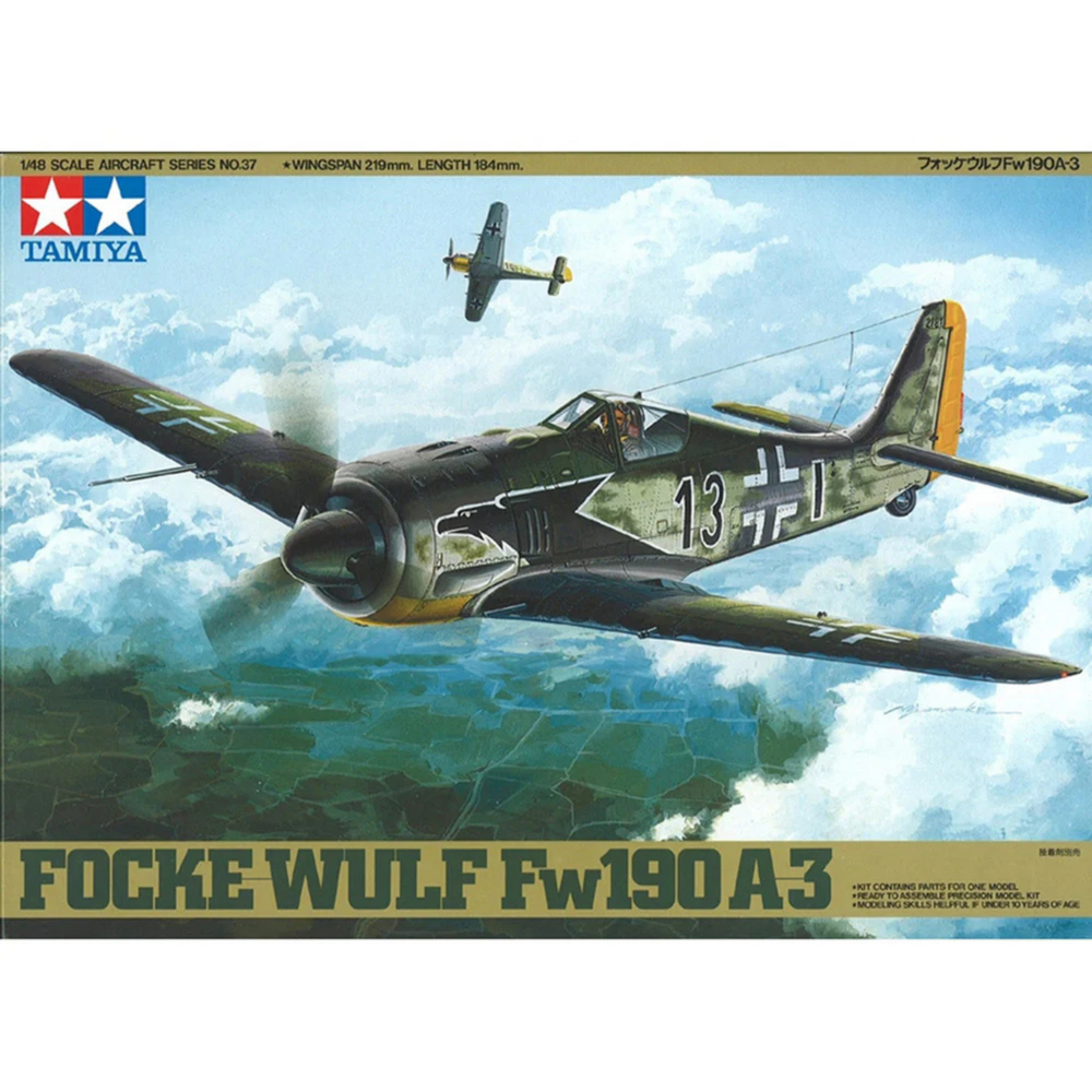 TAMIYA FOCKE-WULF FW190 A-3 SELF BUILD KIT