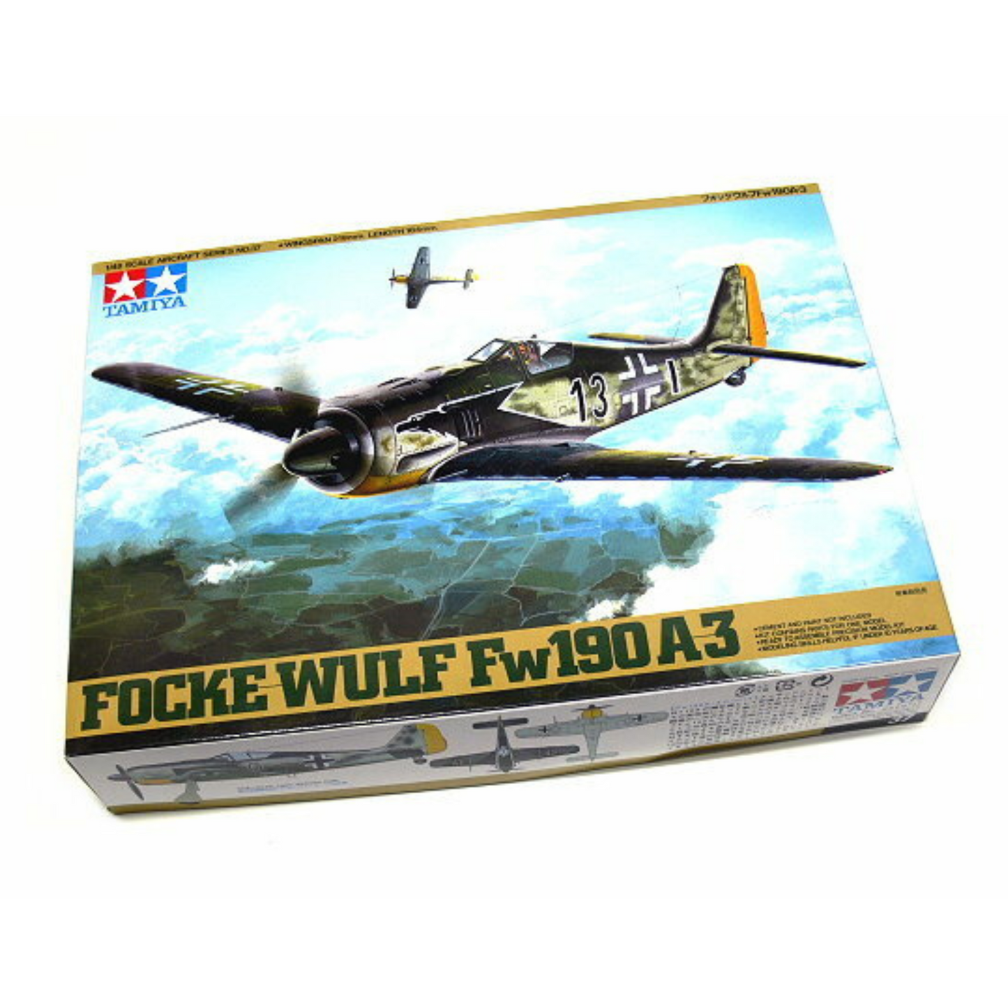 
                  
                    TAMIYA FOCKE-WULF FW190 A-3 SELF BUILD KIT
                  
                