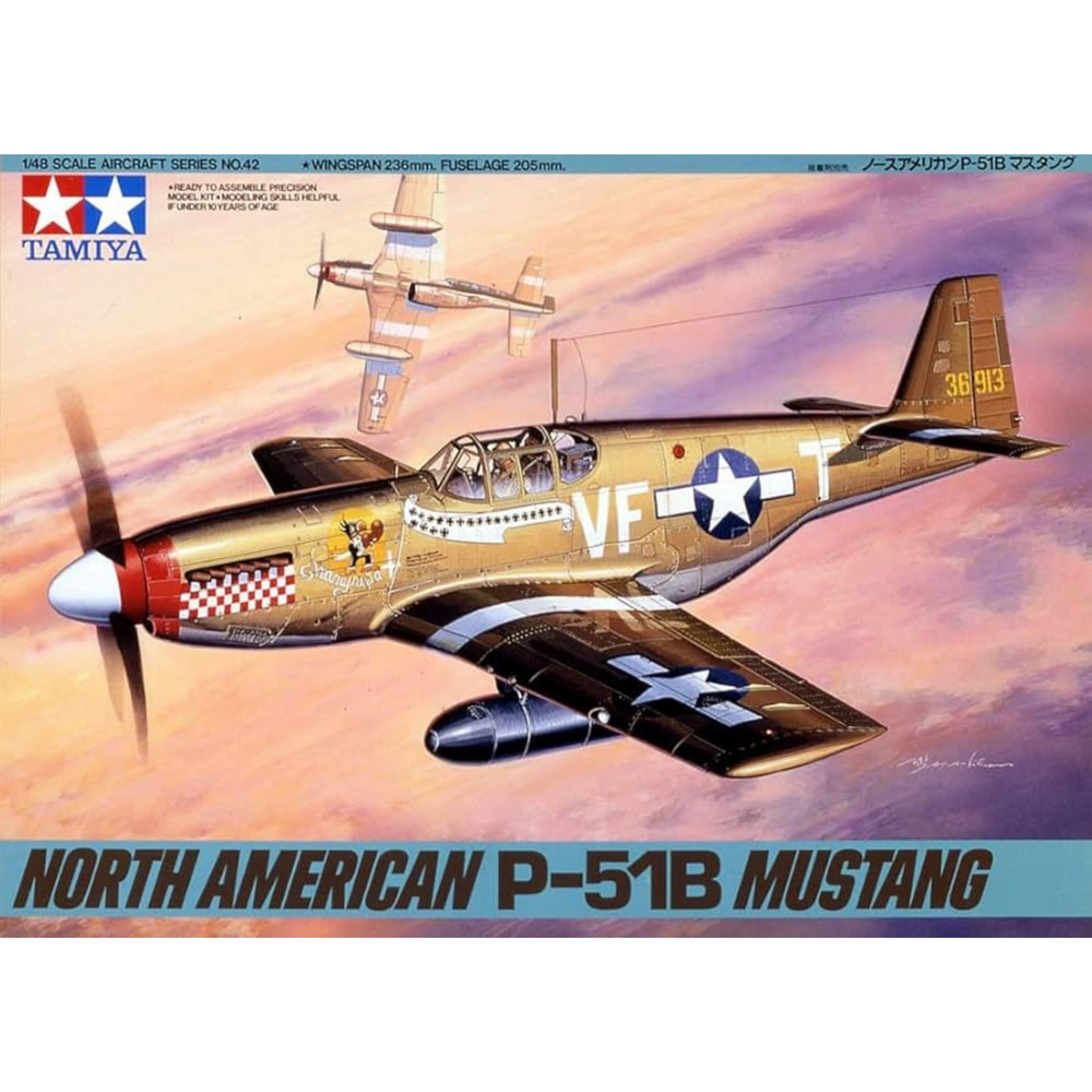 TAMIYA N.AMERICAN P-51B MUSTANG SELF BUILD KIT