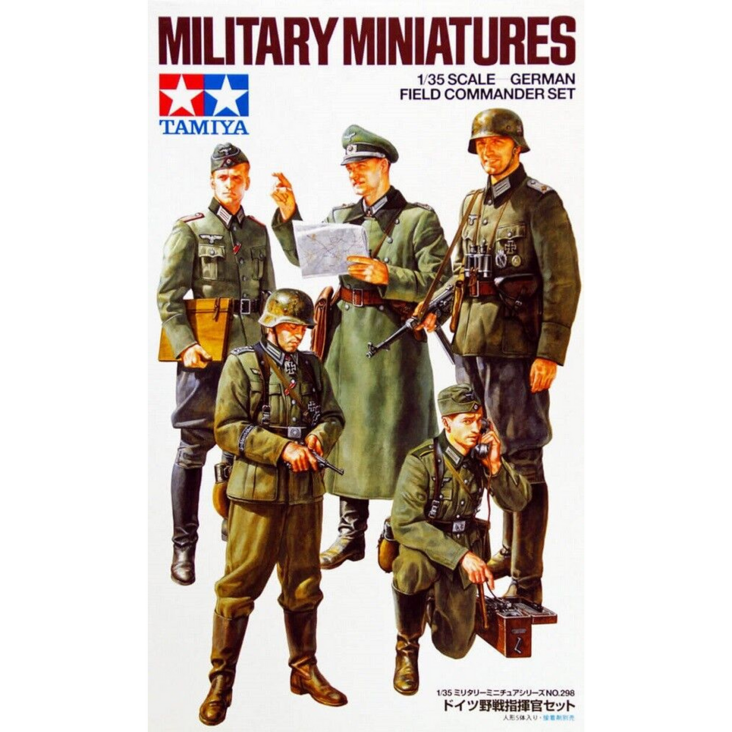 
                  
                    TAMIYA * 1/35 GERMAN FIELD COMMANDER SELF BUILD KIT
                  
                