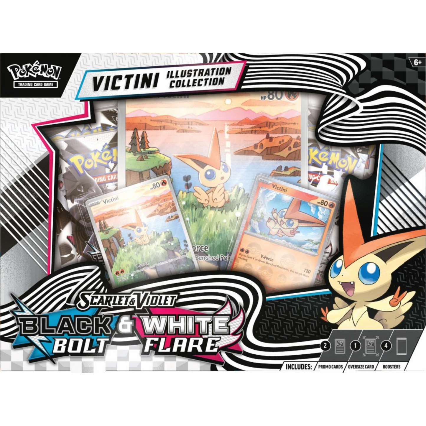 
                  
                    Pokemon TCG Scarlet & Violet 10.5 Unova Victini Illustration Collection
                  
                
