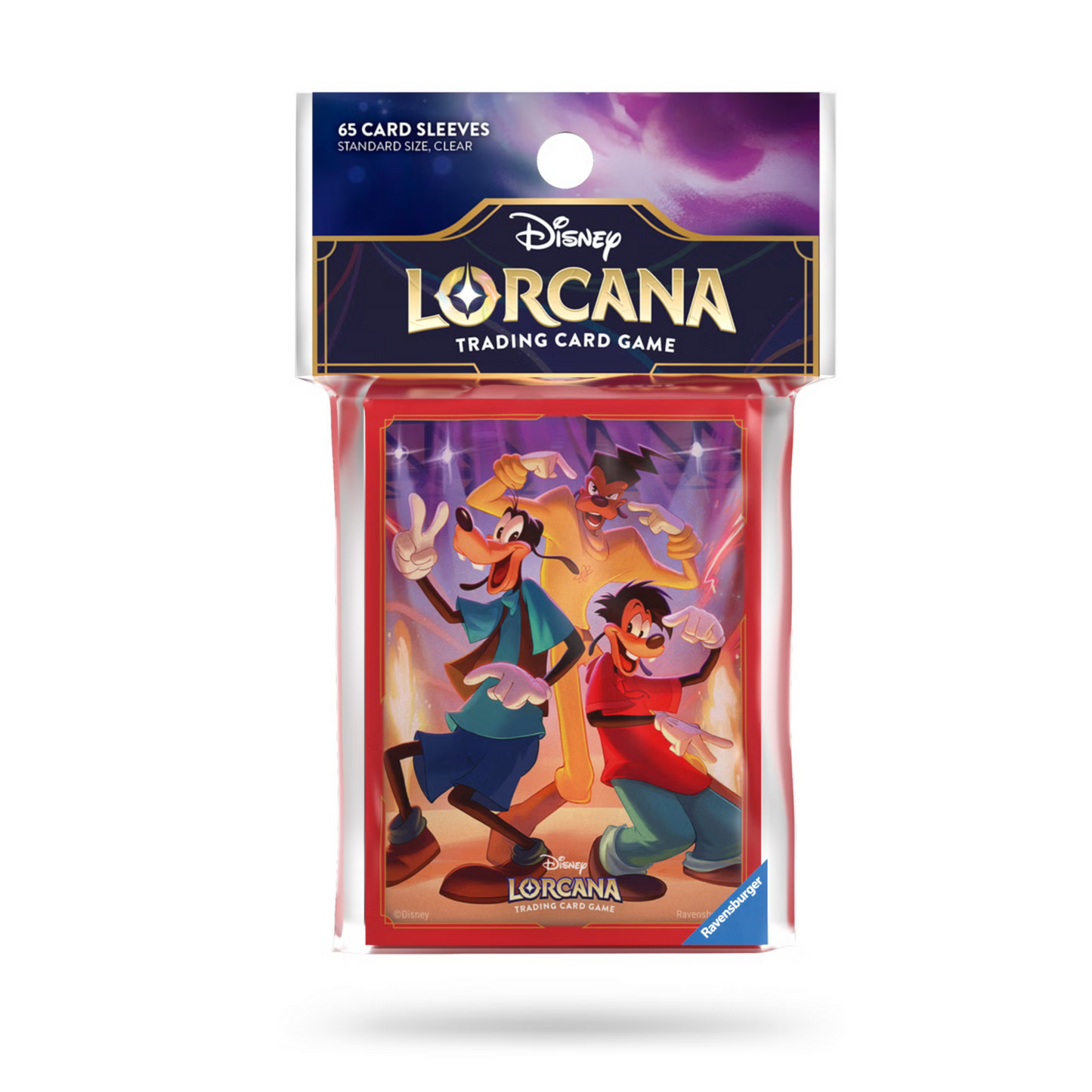 Disney Lorcana set 9 Fabled Card Sleeves: Goofy & Max Powerline