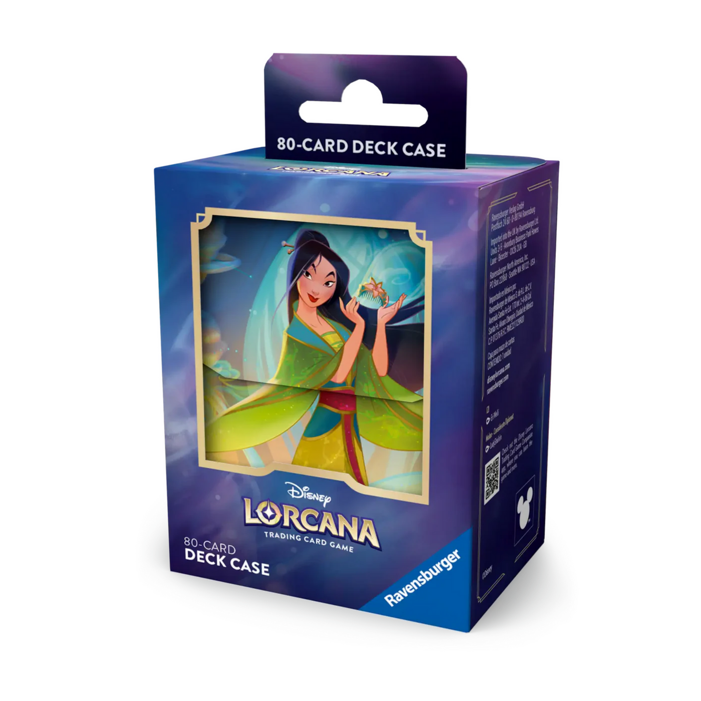 Disney Lorcana TCG Fabled Set 9 Deckbox:Mulan