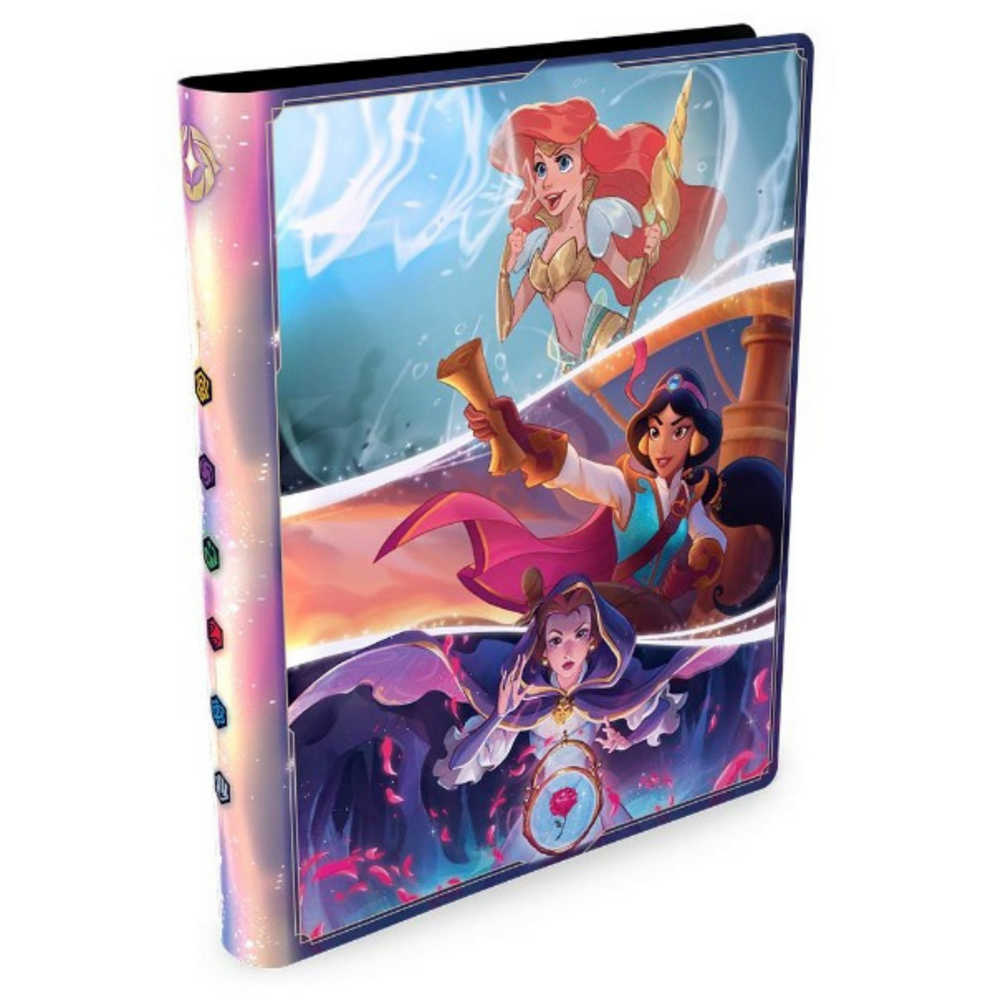 Disney Lorcana Premium Card Portfolio: Powerful Princesses Fabled Set 9