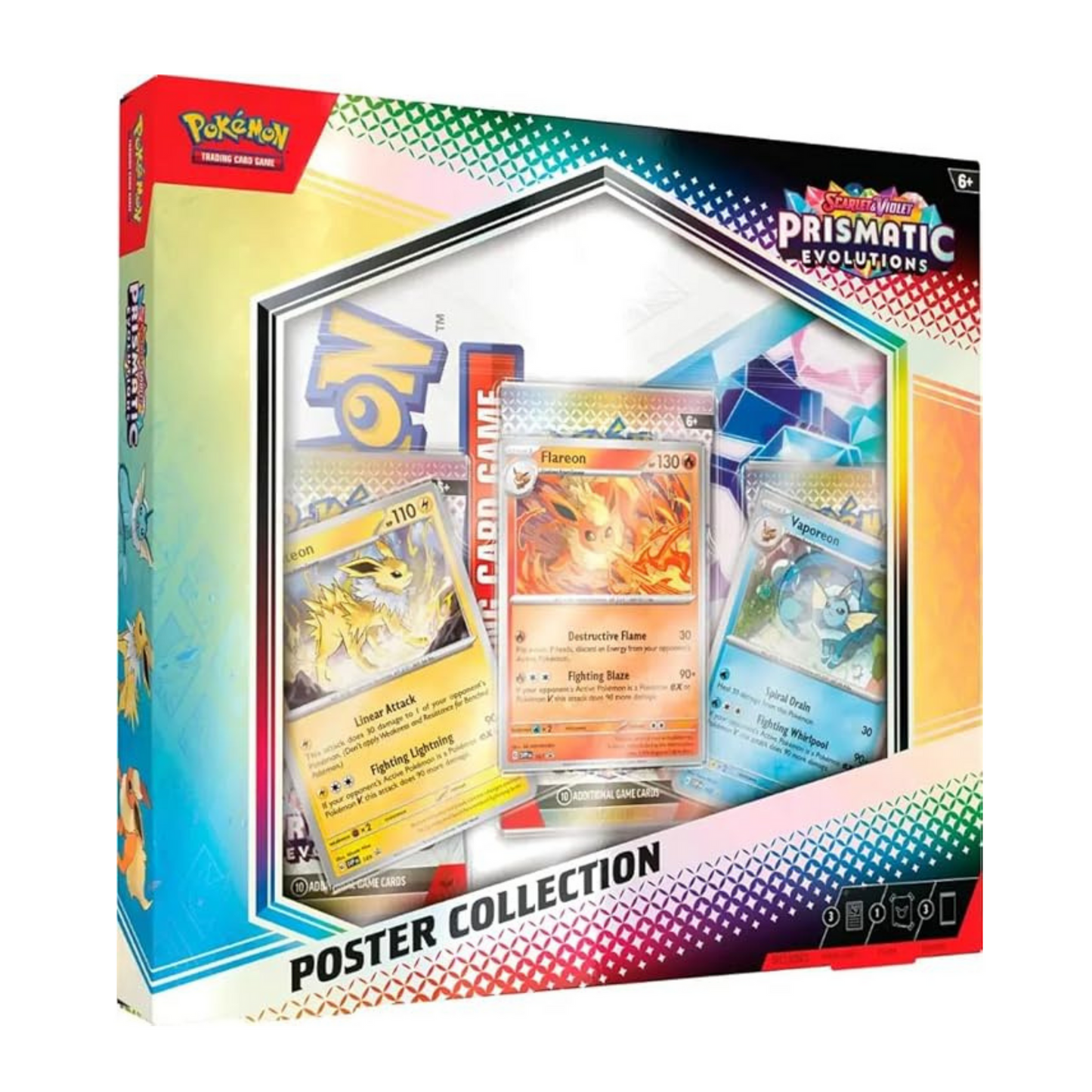 Scarlet & Violet Prismatic Evolutions Poster Collection POKEMON TCG