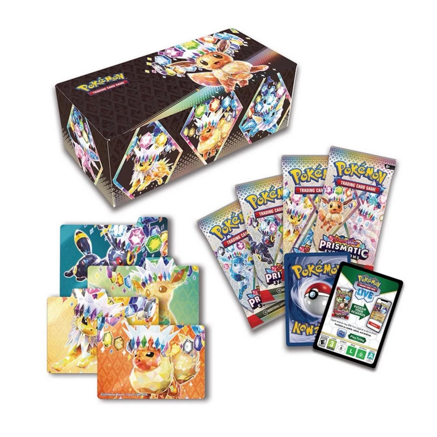 Pokemon TCG Scarlet & Violet 8.5 Prismatic Evolutions Surprise Box