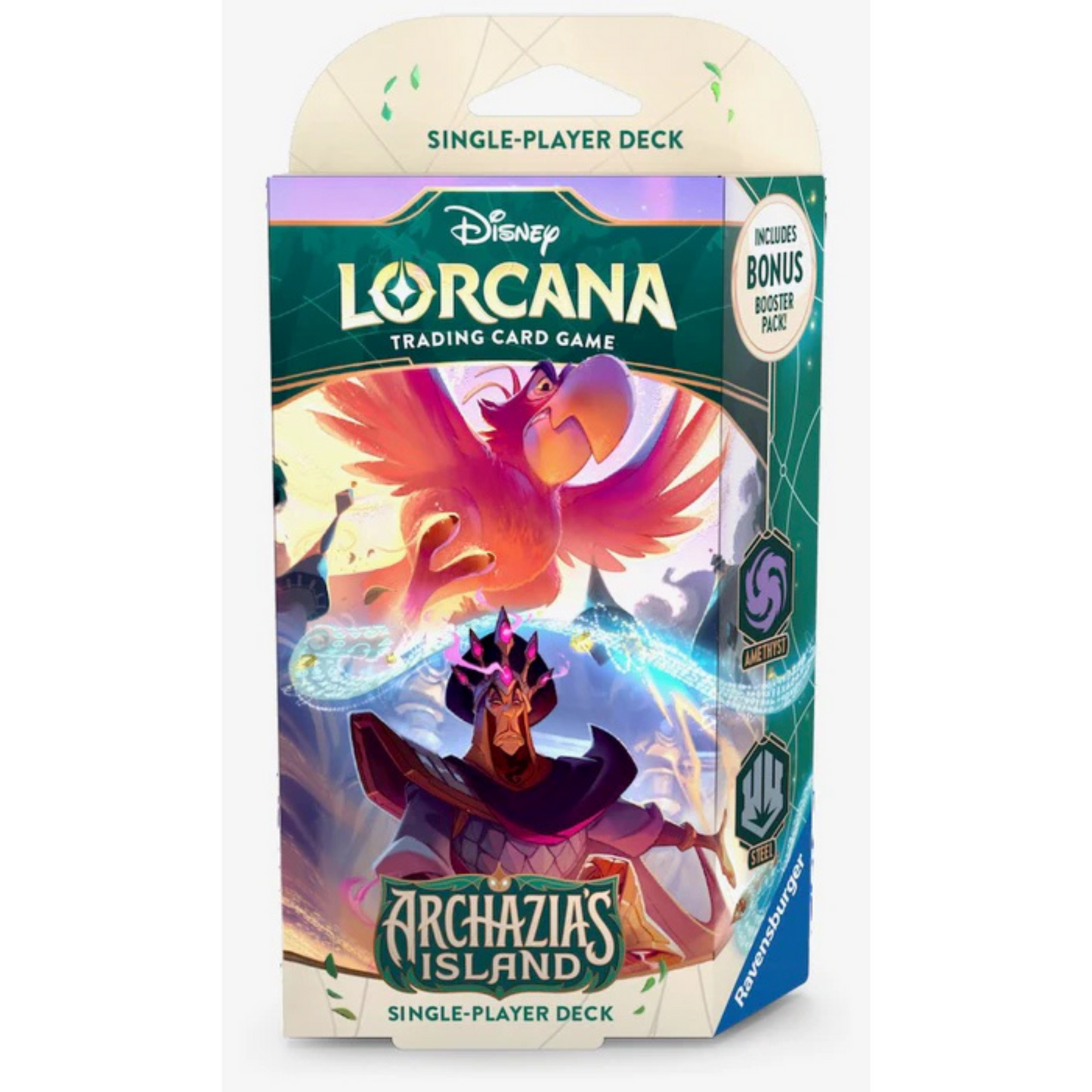Disney Lorcana Archazia'S Island Single Player Deck- Ametheyst & Steel-Set 7