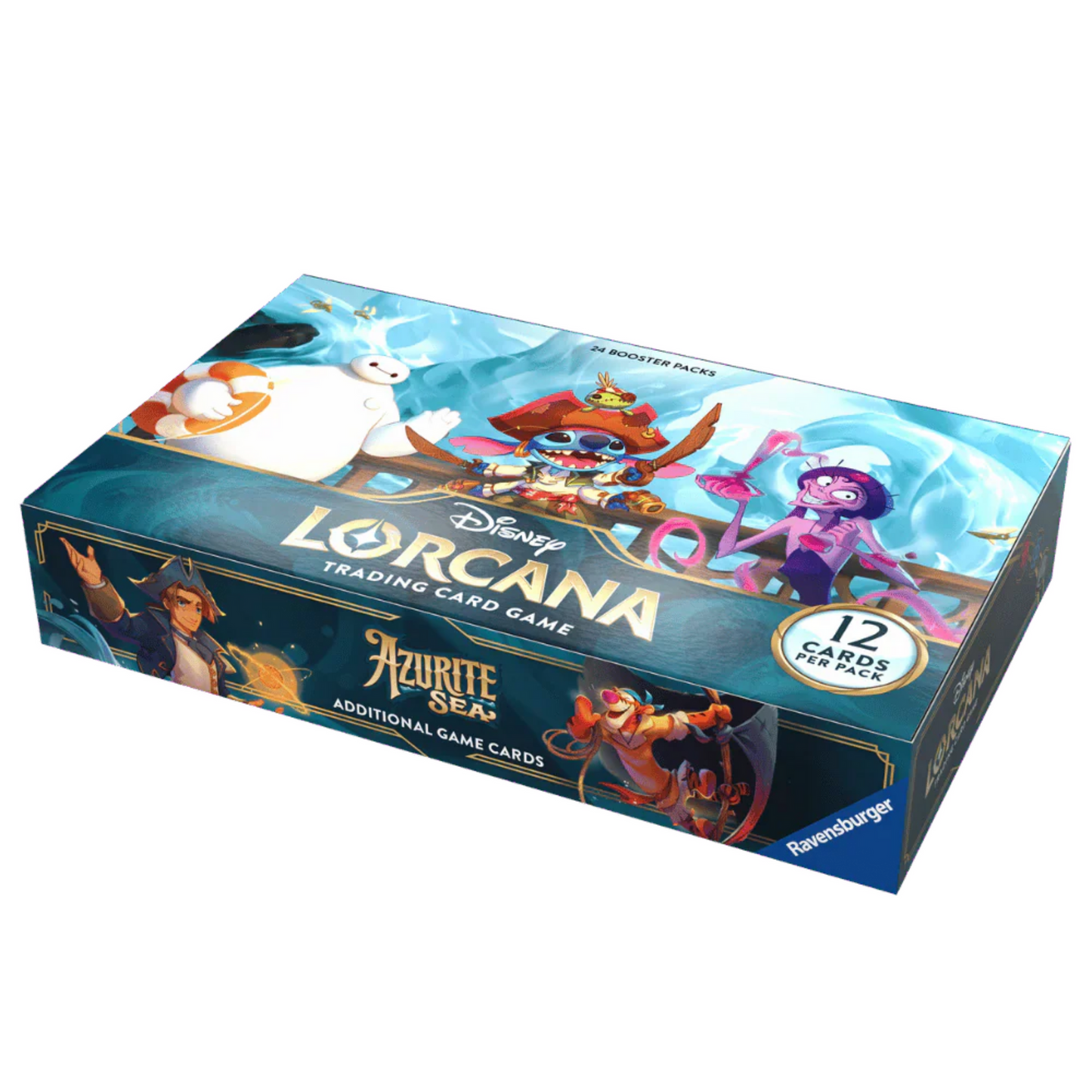 Disney Lorcana TCG Azurite Sea Single Booster Box