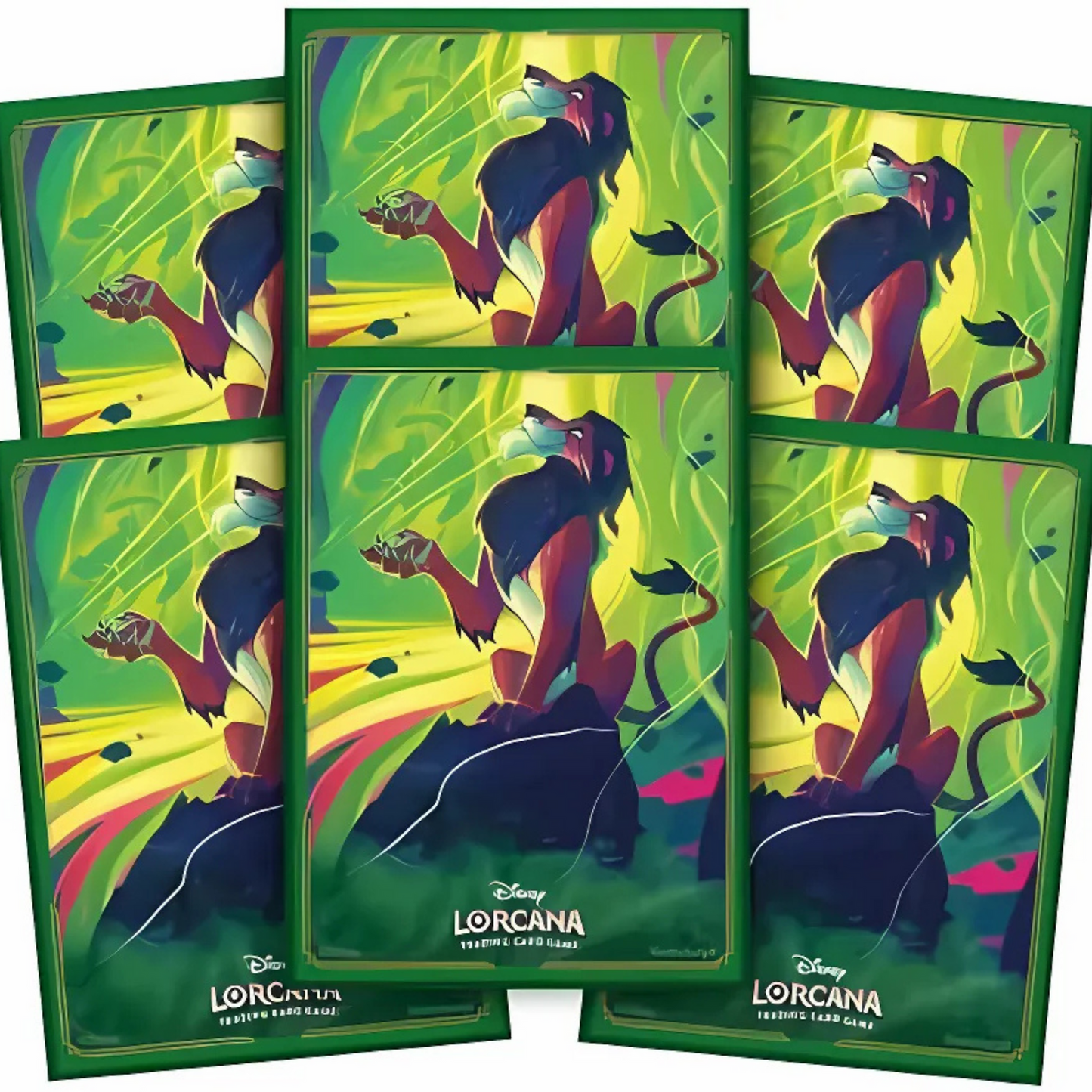 Disney Lorcana TCG: Azurite Sea Set 6 Sleeves - Scar