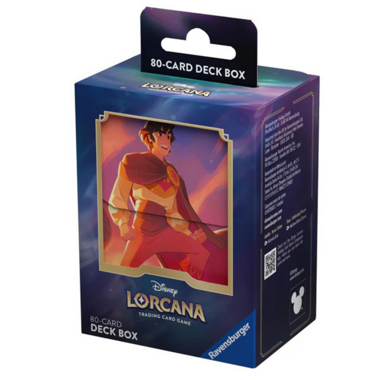 Disney Lorcana TCG: Shimmering Skies Deck Box Aladdin