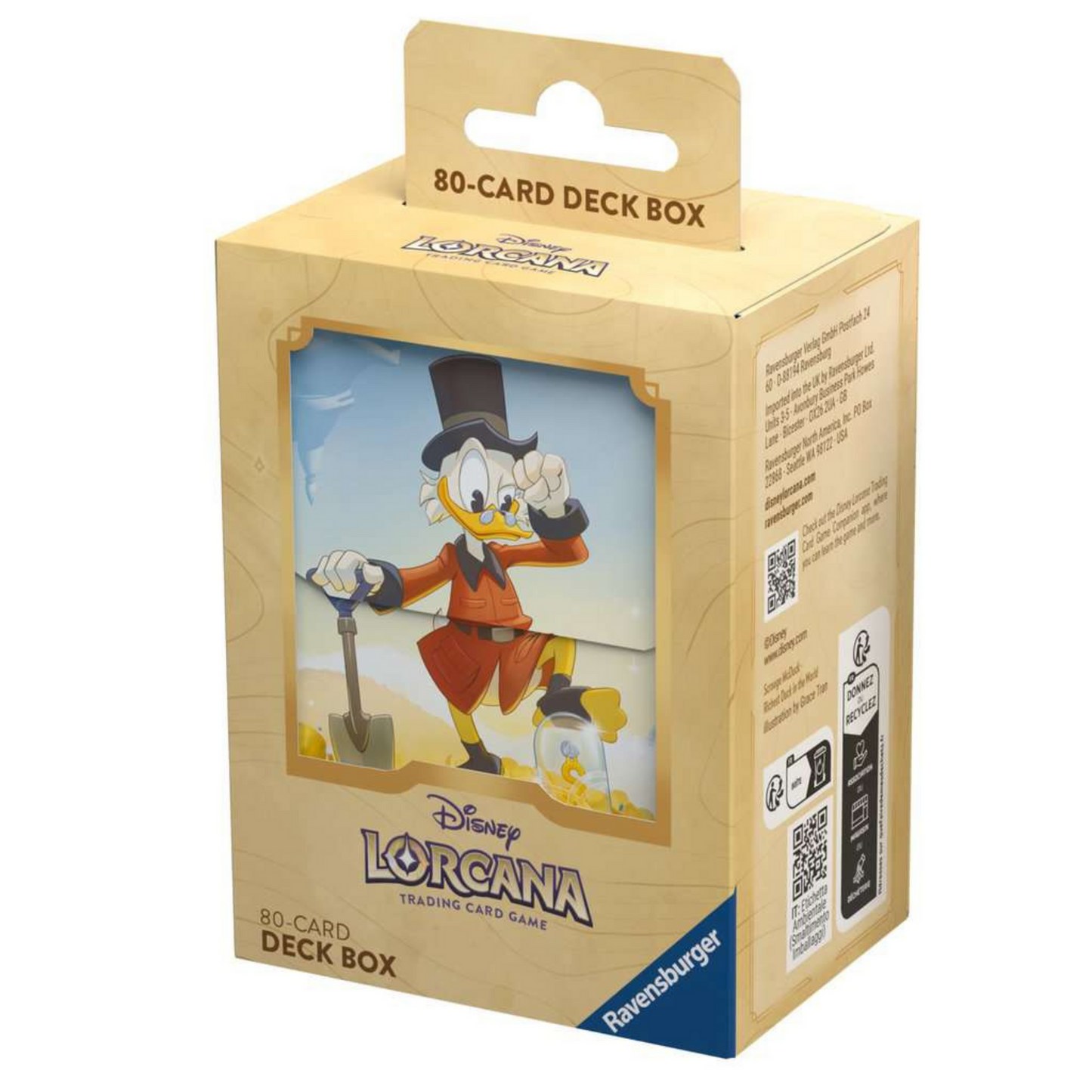 Disney Lorcana - Into the Inklands Set 3 Deck Box Scrooge McDuc