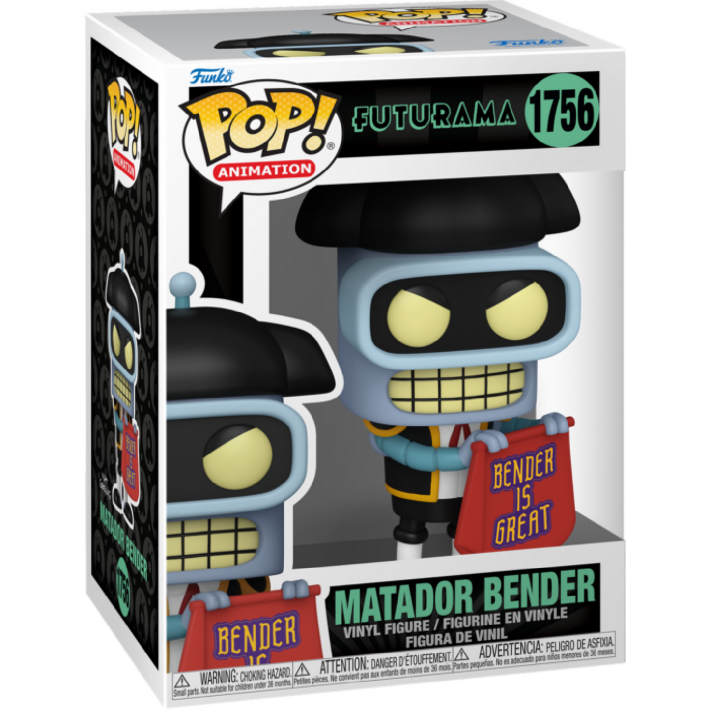 Futurama - Bender (Matador) Pop!