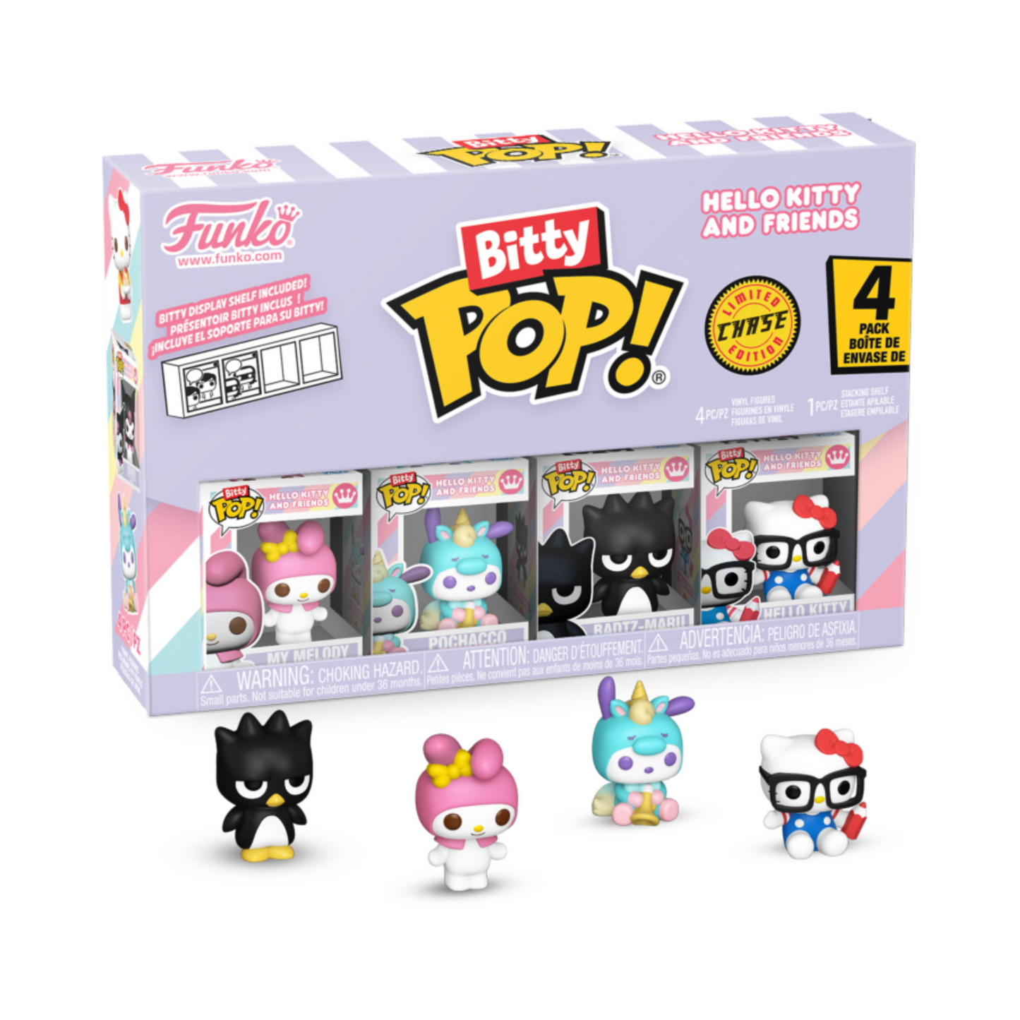 Hello Kitty - My Melody Bitty Pop! 4PK