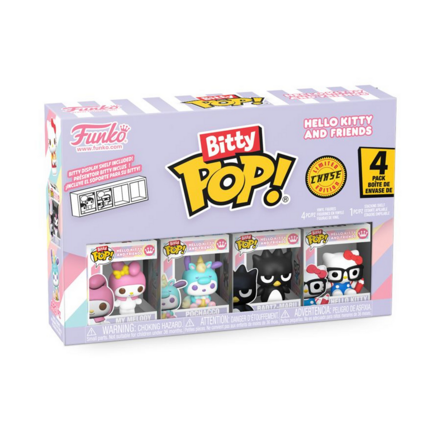 Hello Kitty - My Melody Bitty Pop! 4PK
