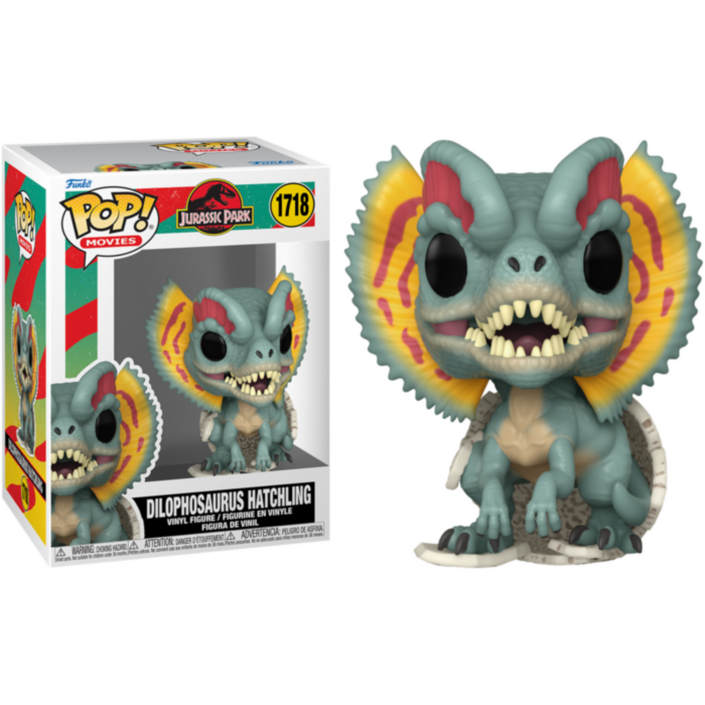 Jurassic Park - Dilophosaurus Hatchling Pop!