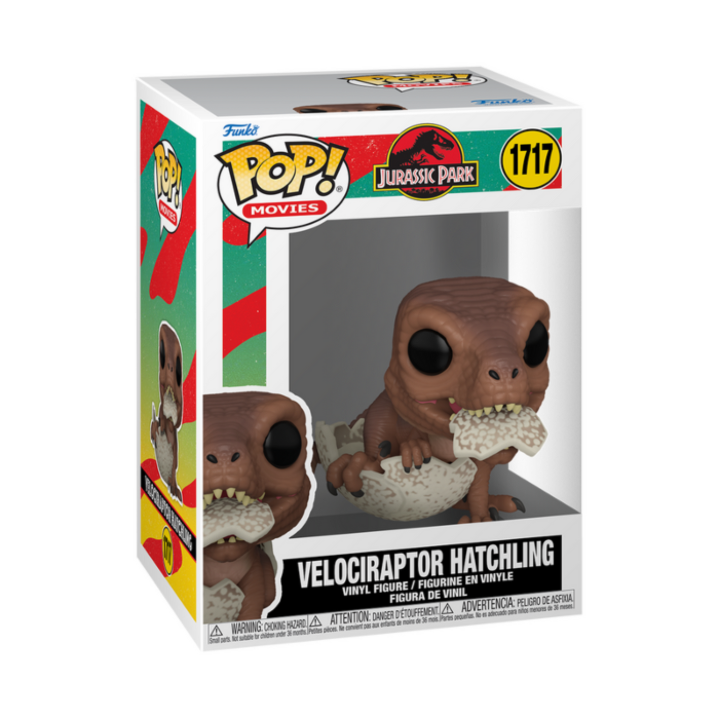 
                  
                    Jurassic Park - Velociraptor Hatchling Pop!
                  
                