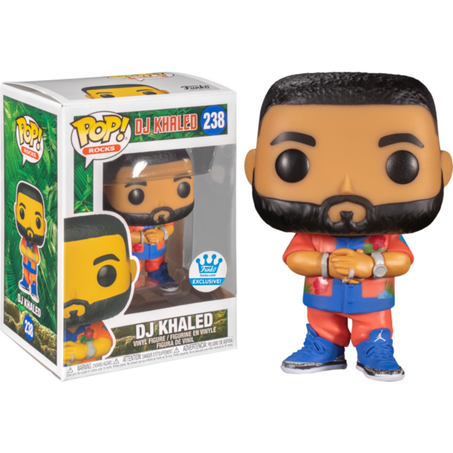 DJ Khaled - DJ Khaled with Orange Outfit Pop! Vinyl Figure