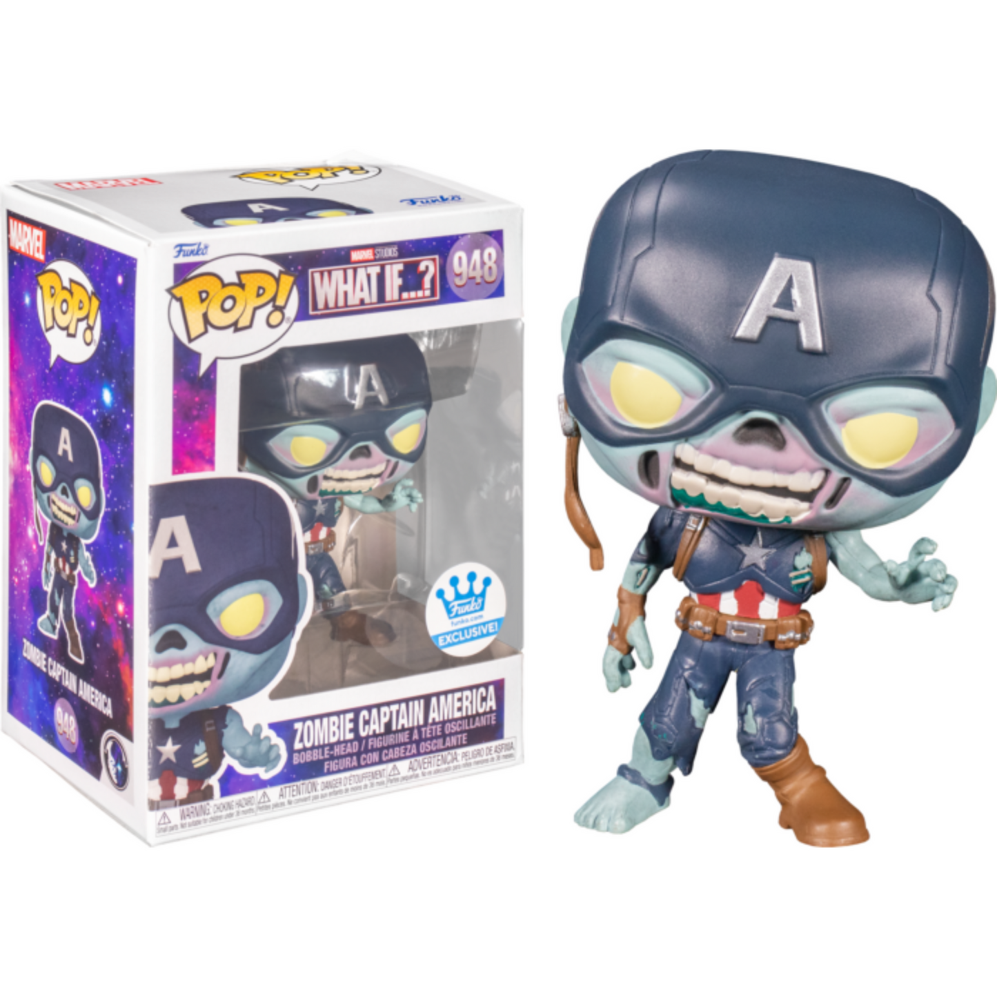 What If…? - Zombie Captain America Pop! Vinyl Figure