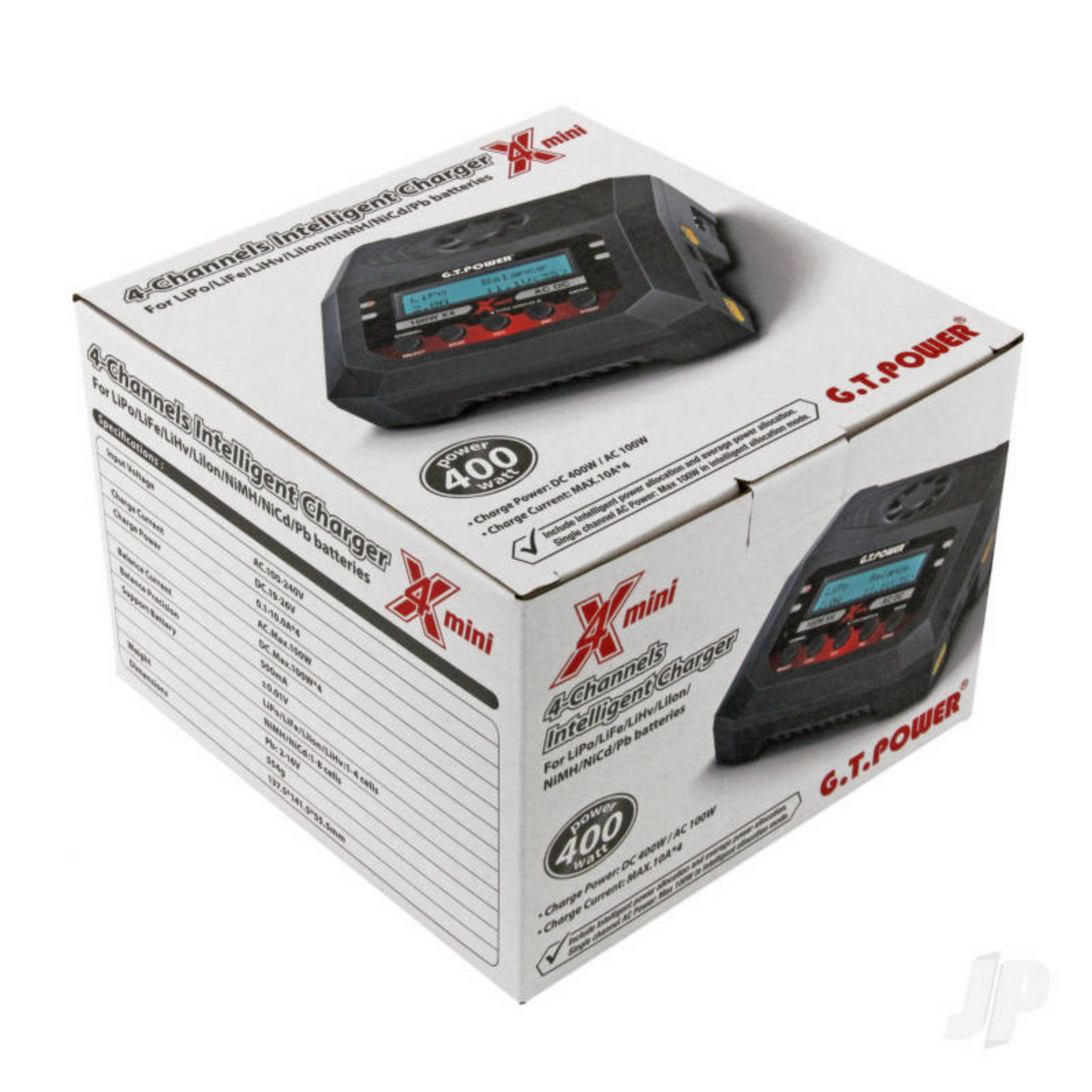 X4MINI Quattro Battery Charger AC/DC