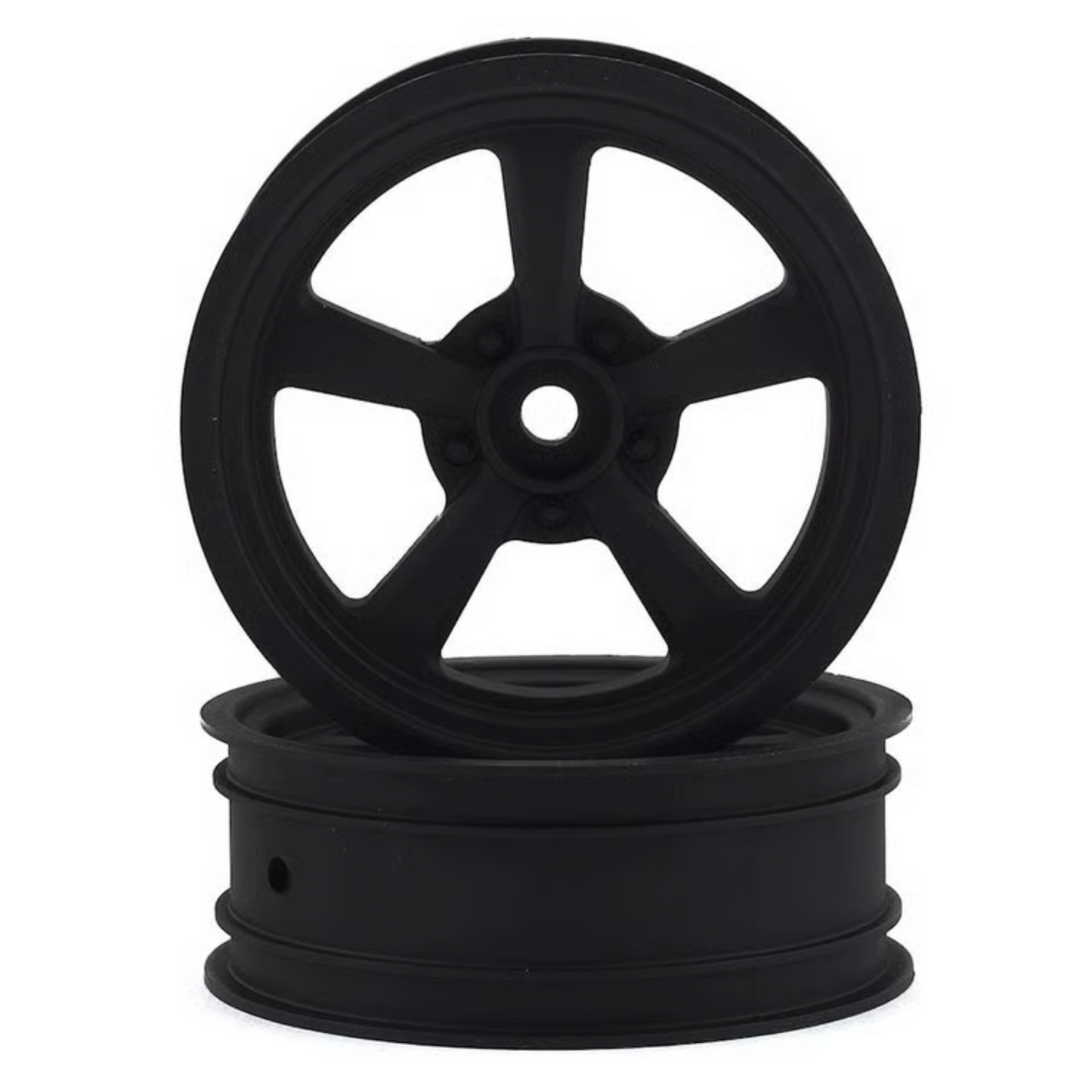 Team Associated DR10 Drag Front Rims- Black