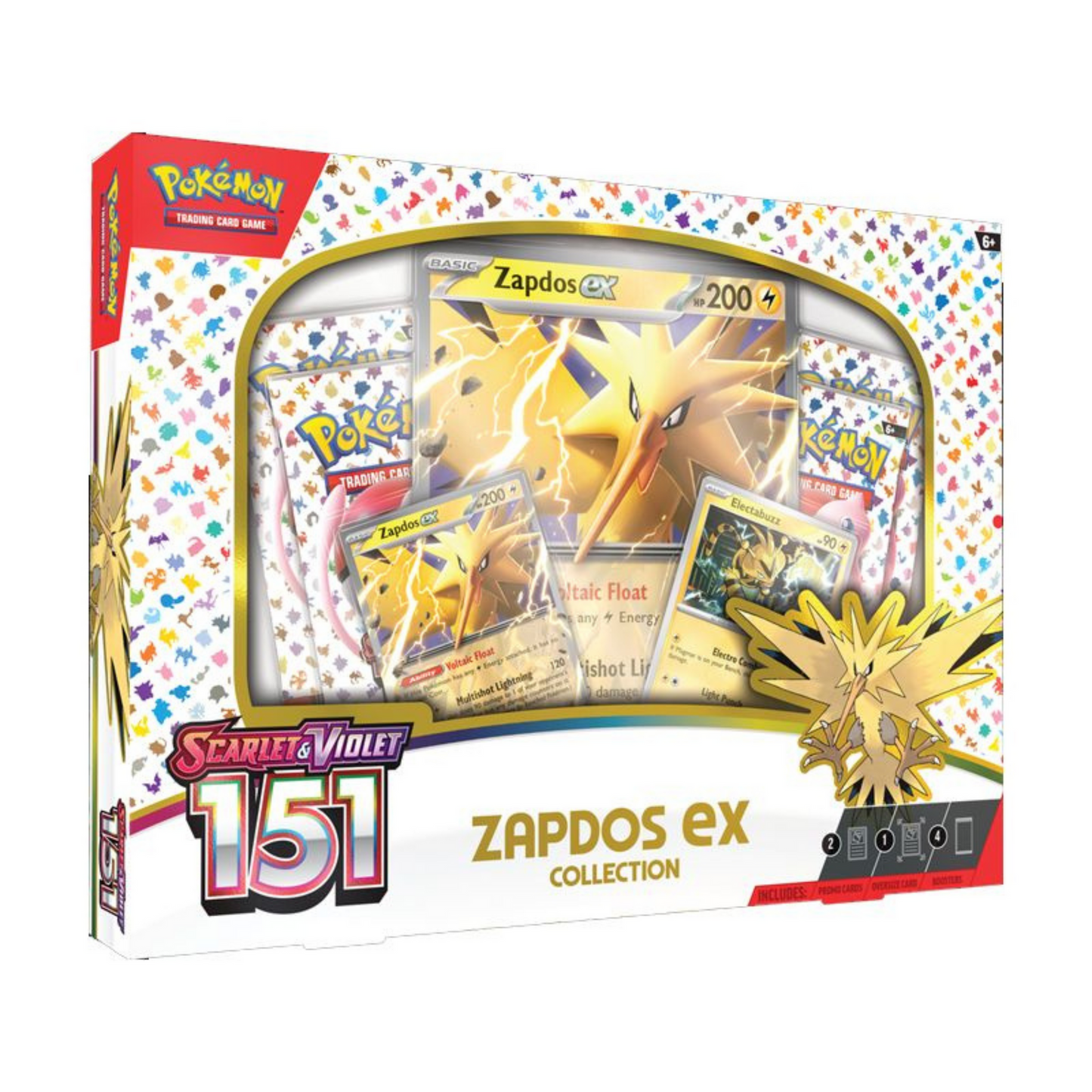 Pokémon TCG Scarlet & Violet - Zapdos Collection Box