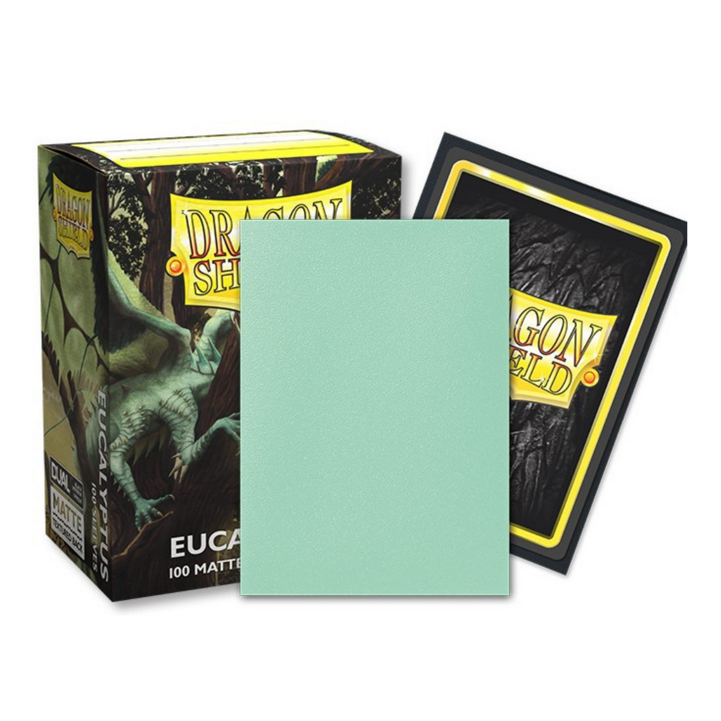 Dragon Shield: Sleeves – Matte Dual – Eucalyptus (Lehel)